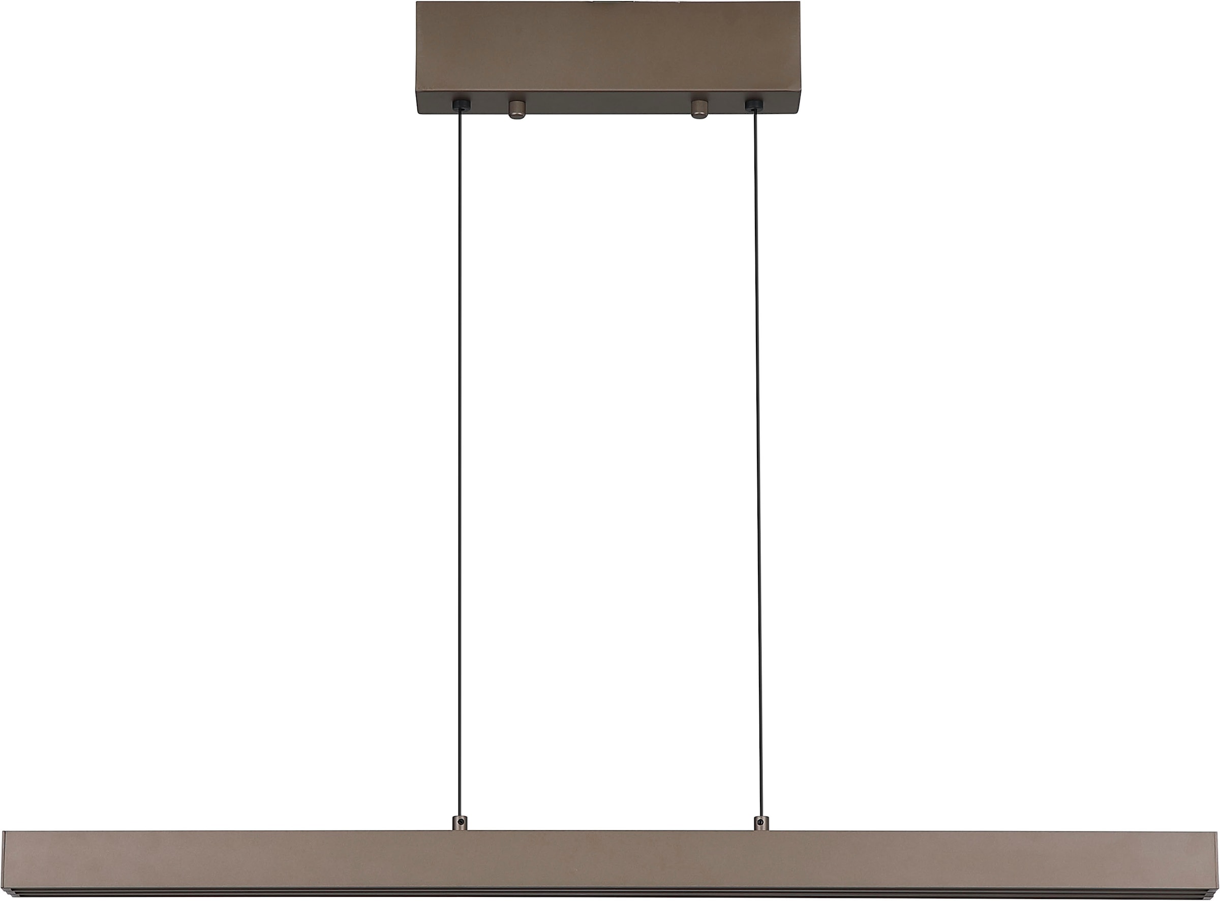 Searchlight LED Pendelleuchte »Linearer LED-Pendel, Latte« LED-Modul 1 Stk.