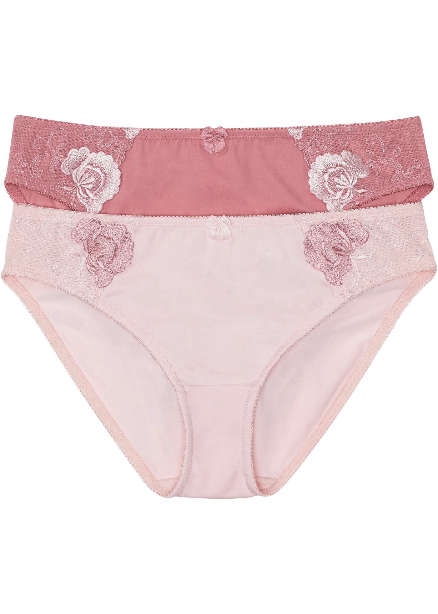 bonprix Packung, 2 Stk. klassischer Stil, bequeme Passform, aus Polyamid und Elasthan