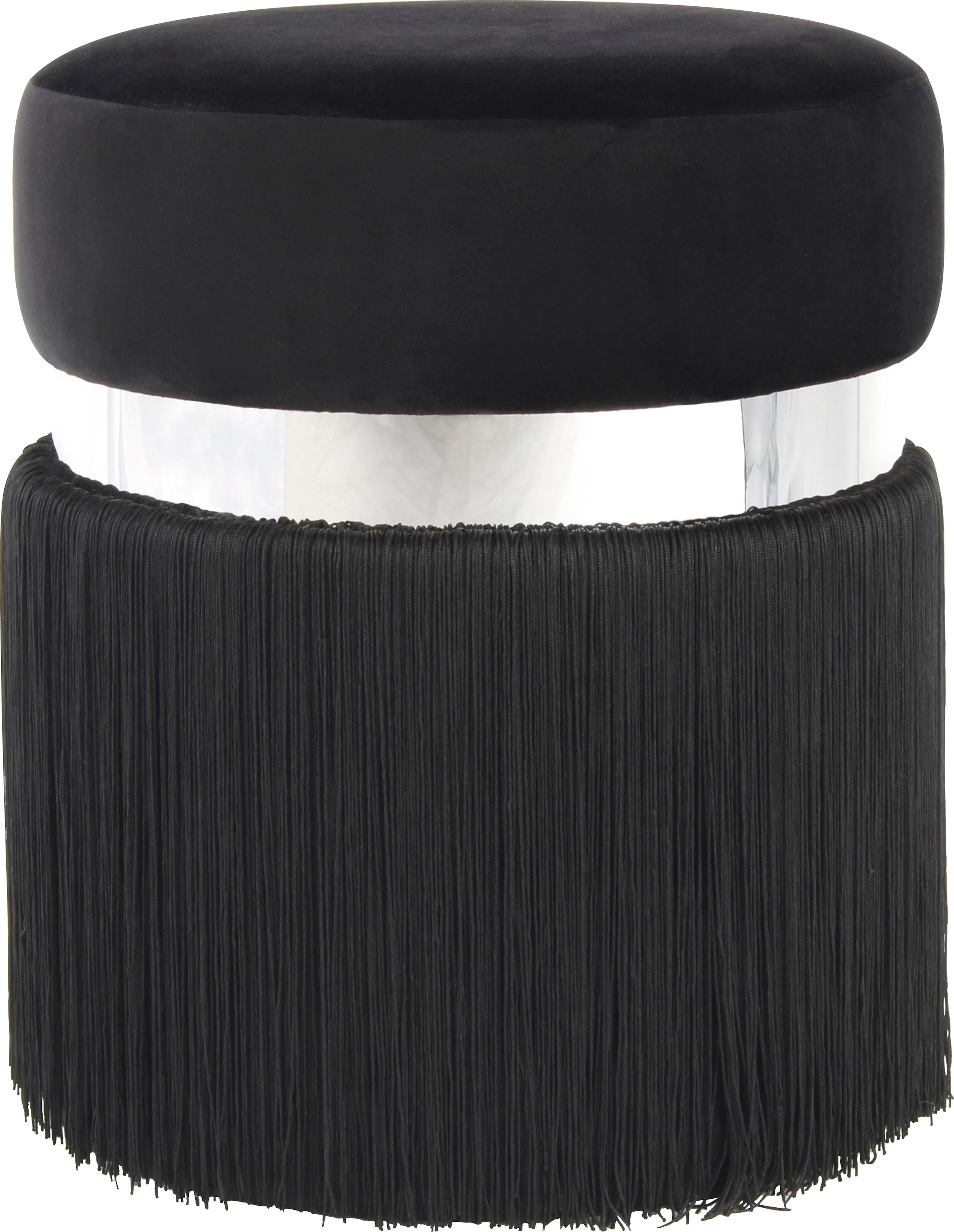 Kayoom Sitzhocker "Hocker Rebecca 925, Sitzpouf in runder Form,mit samtigem günstig online kaufen