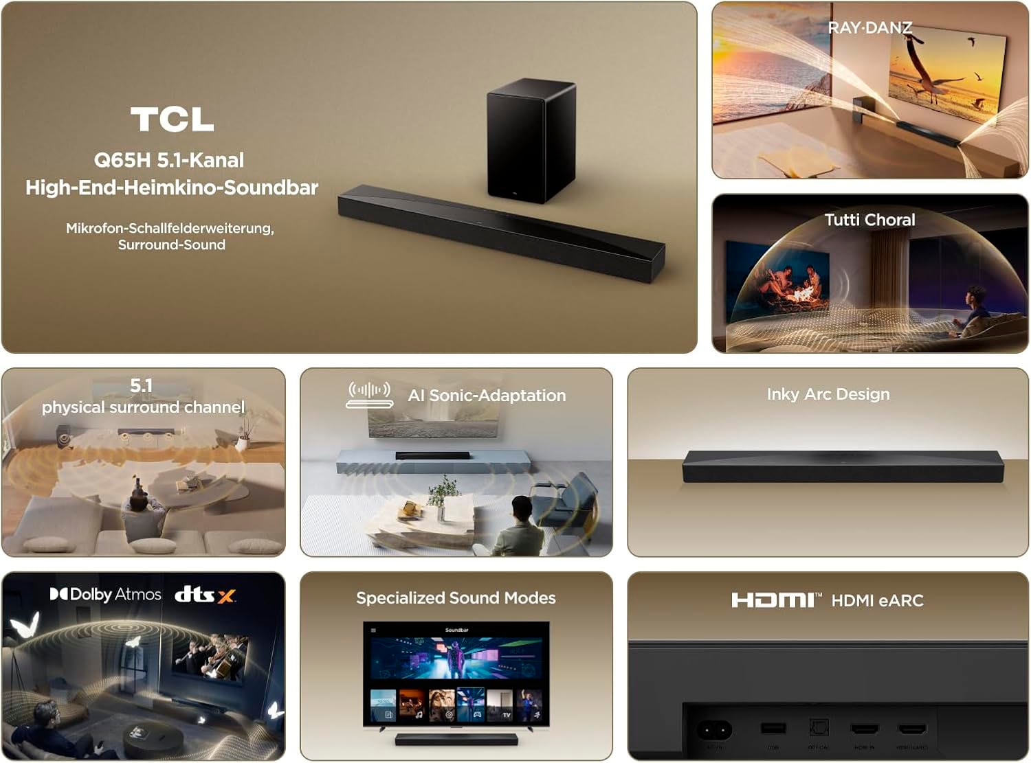 TCL Soundbar »Q65H«