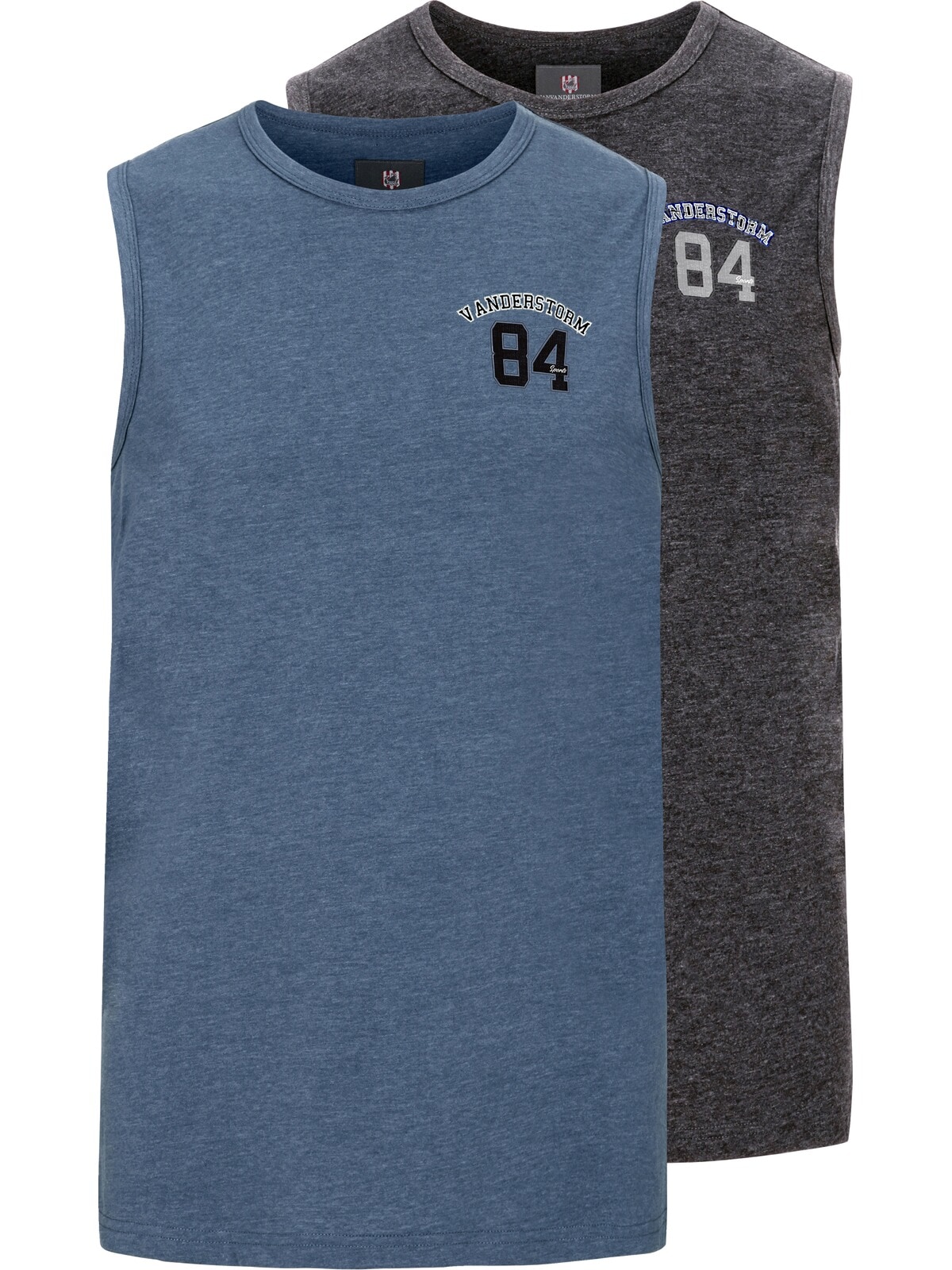 Jan Vanderstorm Muskelshirt »Doppelpack Tanktop PORO«