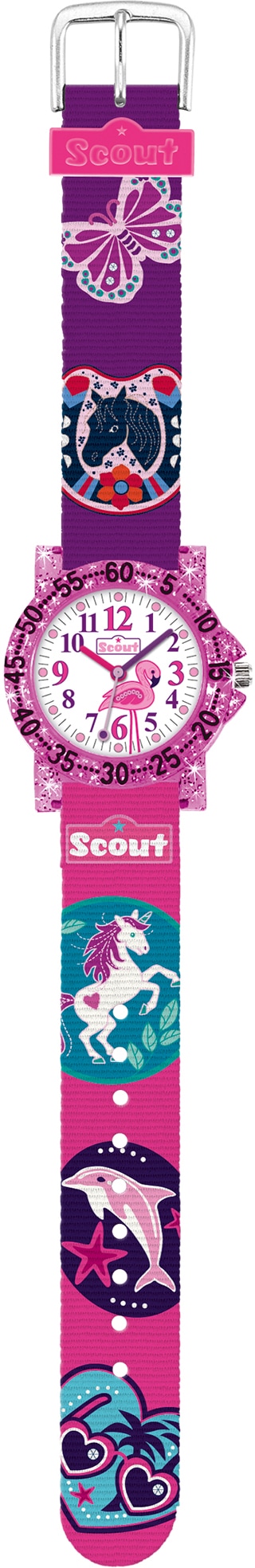 Scout Quarzuhr »Achtion Girls, 280378007« | BAUR | Quarzuhren