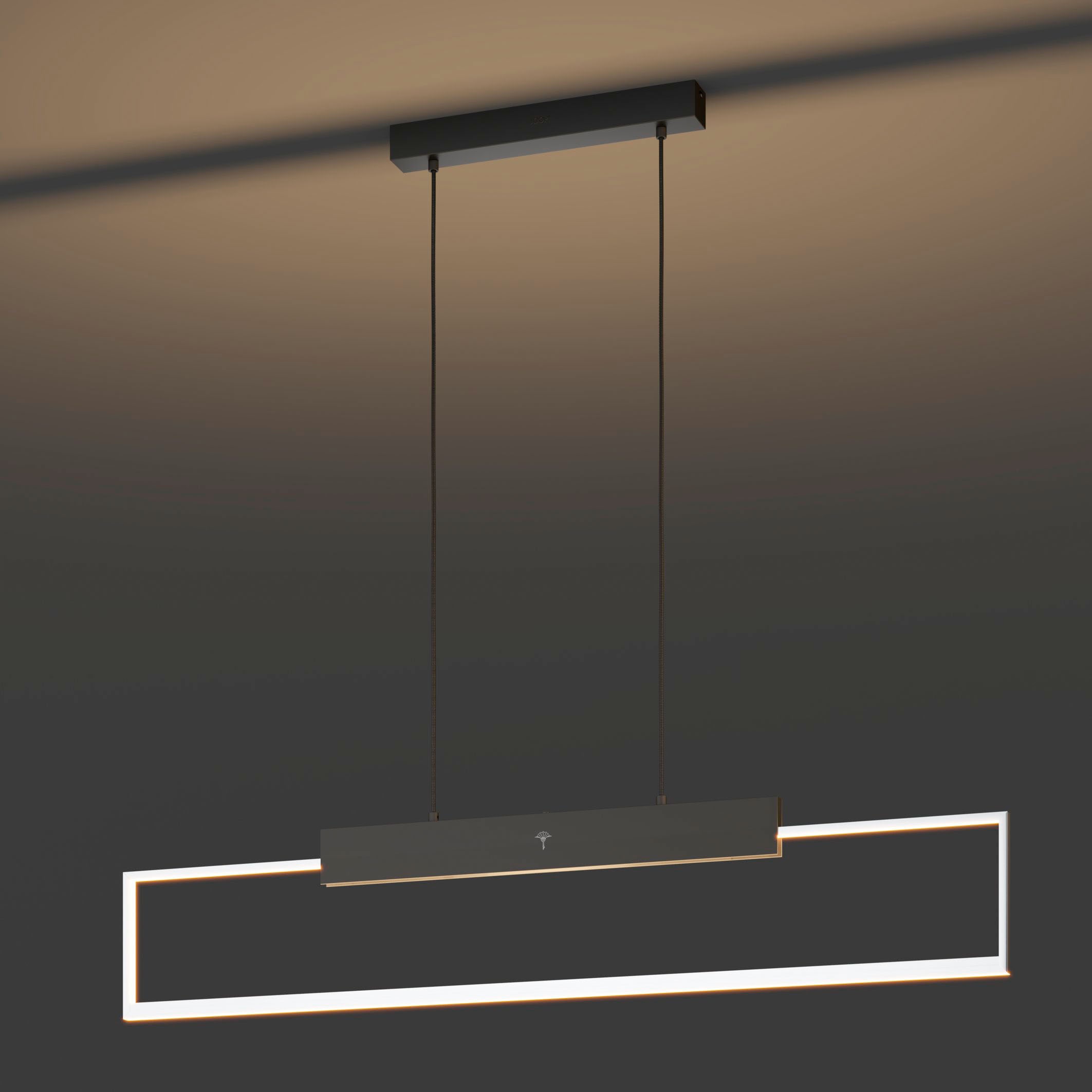 Joop! LED Pendelleuchte »CUBE LIGHTS«, mit fest eingebauten Premium-LEDs  und einzelnem Kornblumen-Dekor | BAUR