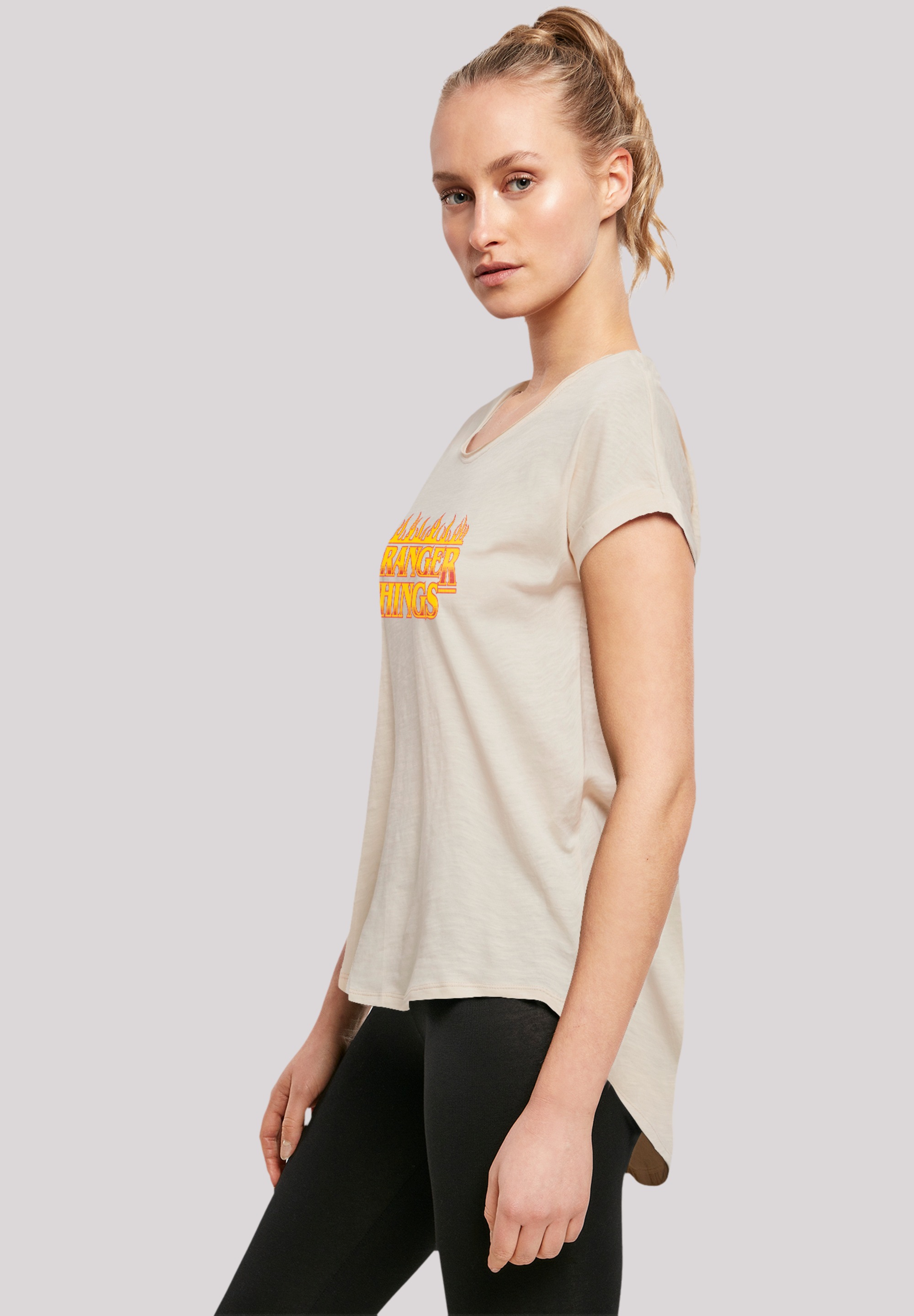 F4NT4STIC T-Shirt »Stranger Things Fire Logo Women Netflix TV Series« Premium Qualität