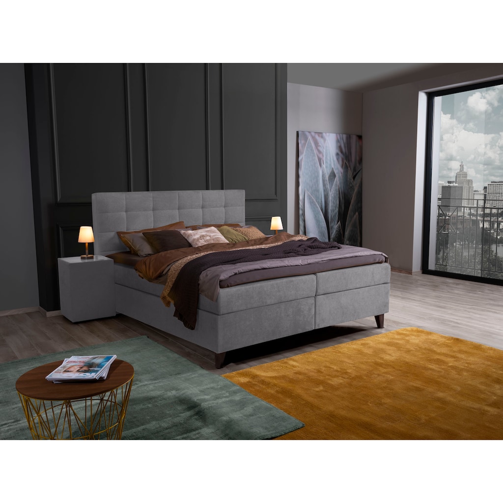 ADA trendline Boxspringbett »Neomi«, inklusive Matratze und Topper