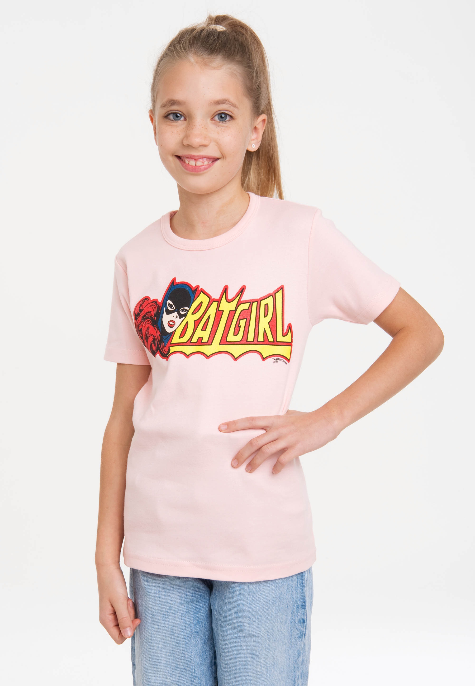 LOGOSHIRT T-Shirt "Batgirl" mit coolem Frontprint