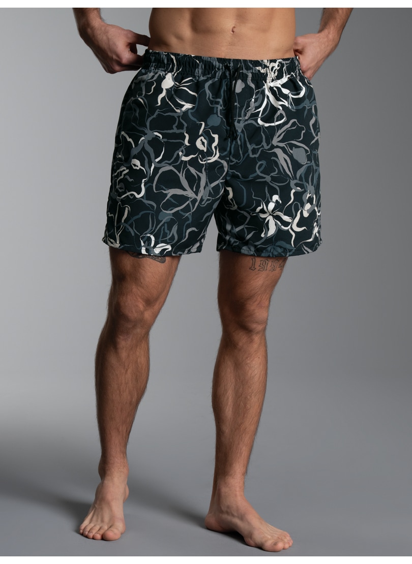Trigema Shorts "TRIGEMA Bade-/Freizeitshorts mit Druckmotiv" günstig online kaufen