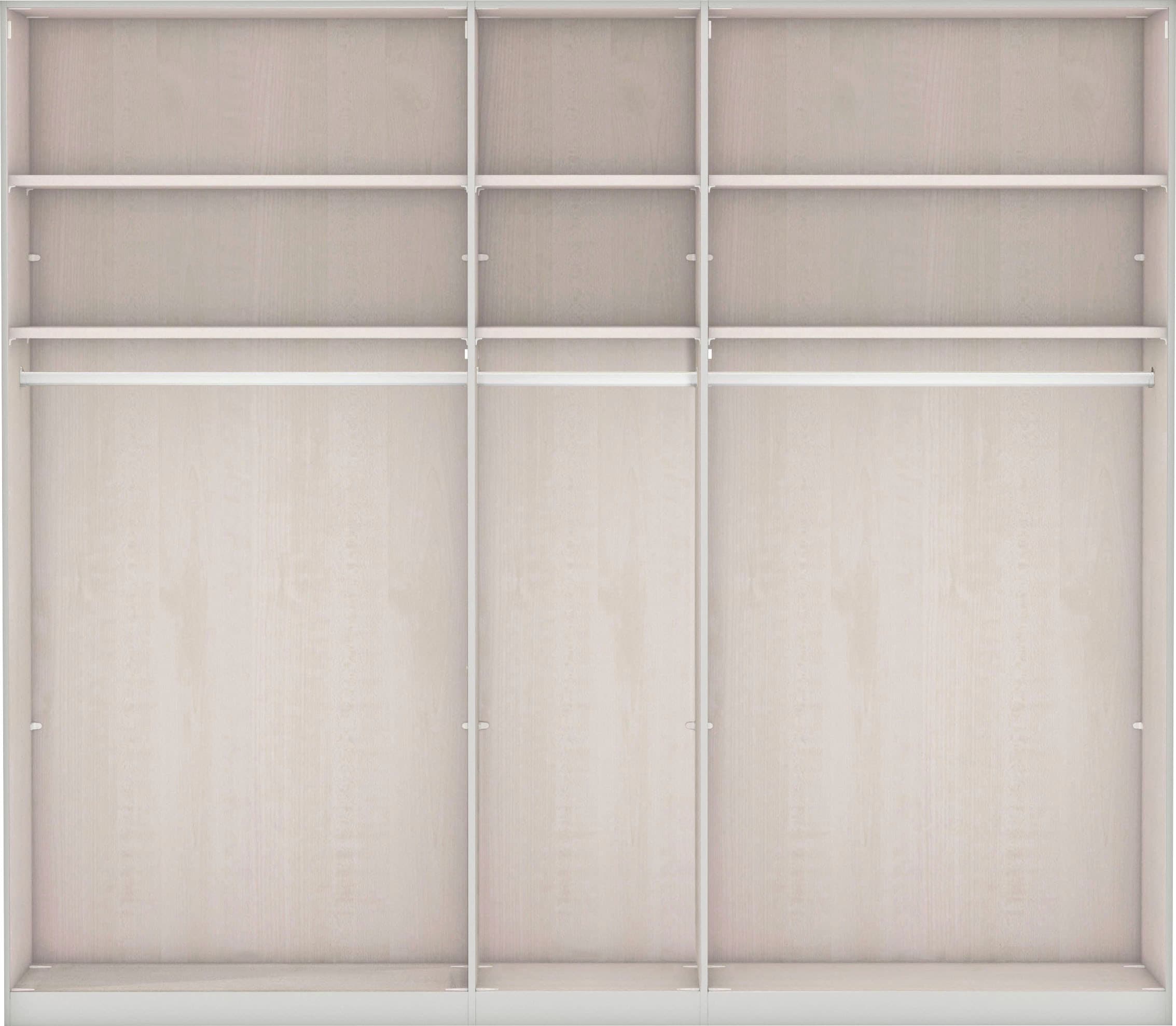 WIEMANN Drehtürenschrank »Barcelona«, mit Spiegelfront und schmaler Bauchbinde