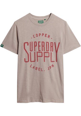 Superdry Marškinėliai »COPPER LABEL WORKWEAR TE...