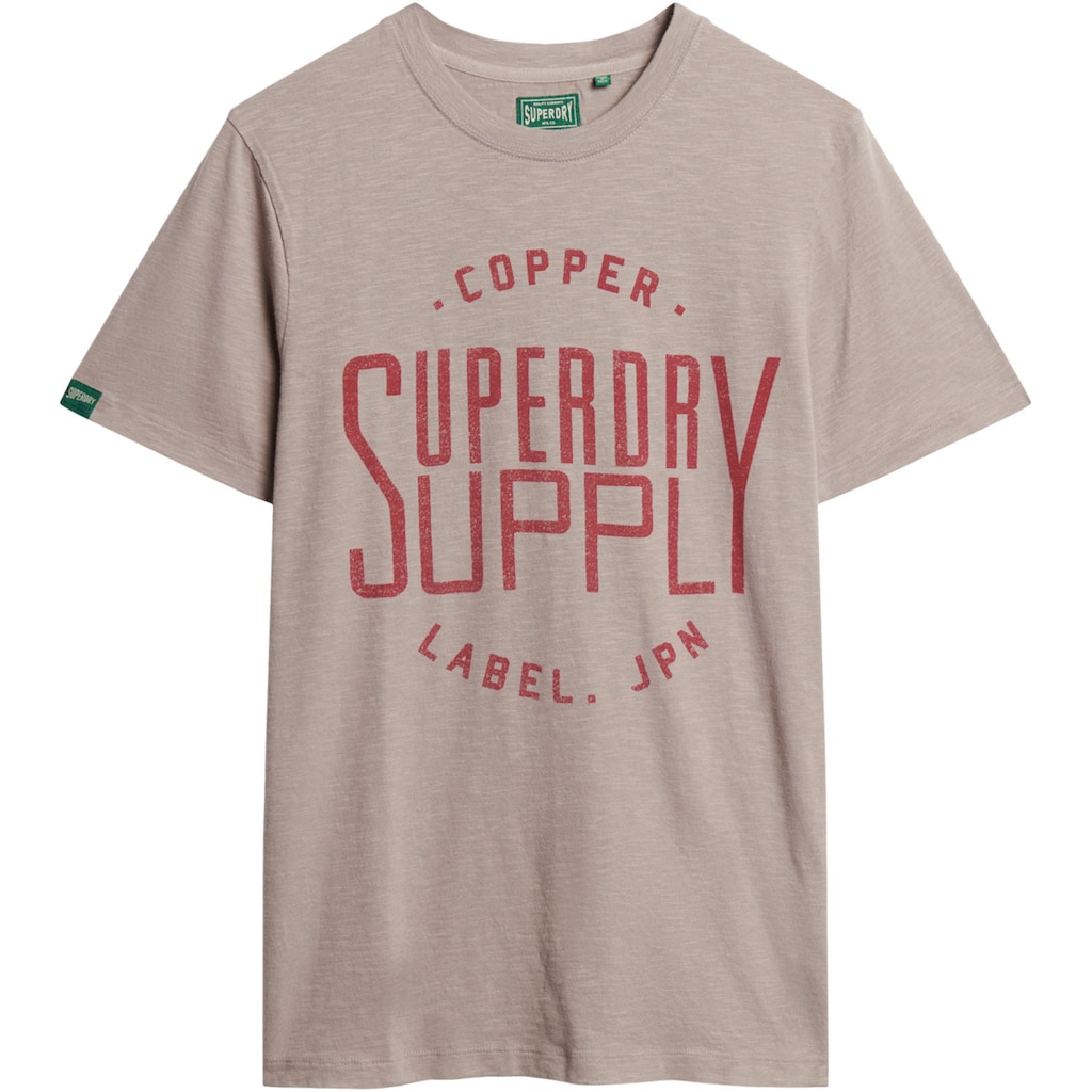 Superdry T-Shirt »COPPER LABEL WORKWEAR TEE«