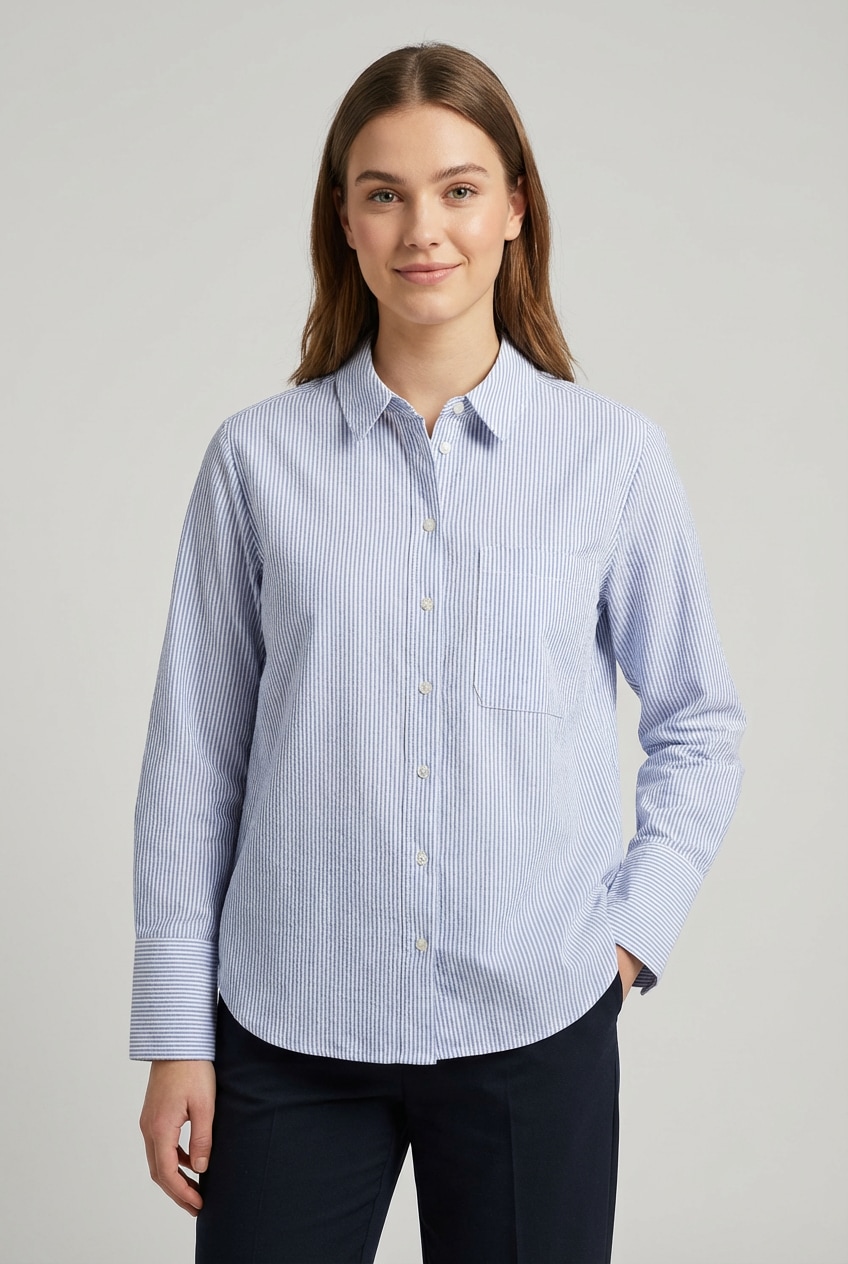 Vero Moda Hemdbluse "VMINGE L/S SHIRT WVN BTQ" mit Brusttasche günstig online kaufen