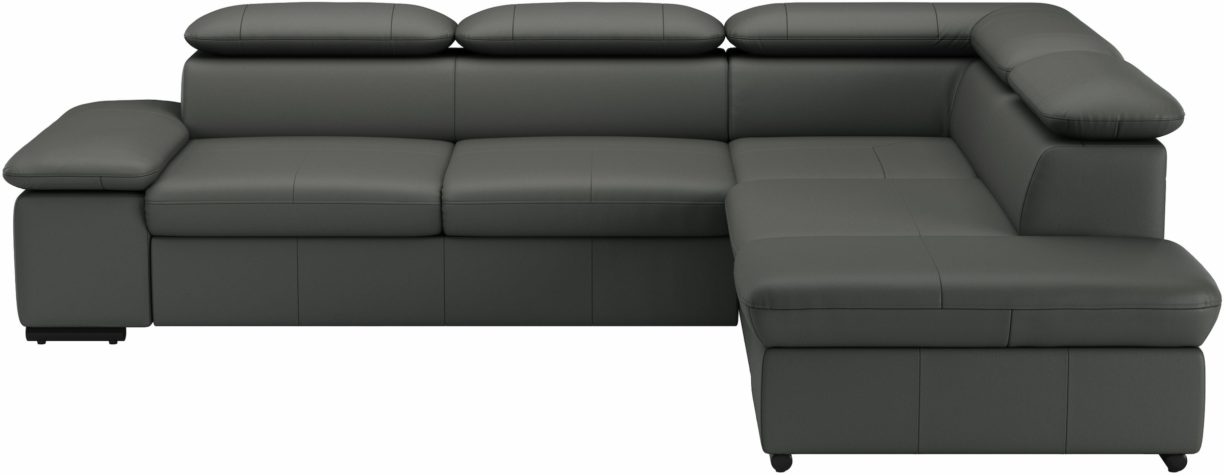 sit&more Ecksofa "Alcudia L-Form, B: 272 cm, Arm- und Kopfteilverstellung, Eckcouch" mit Schlaffunktion, Komfortsitz