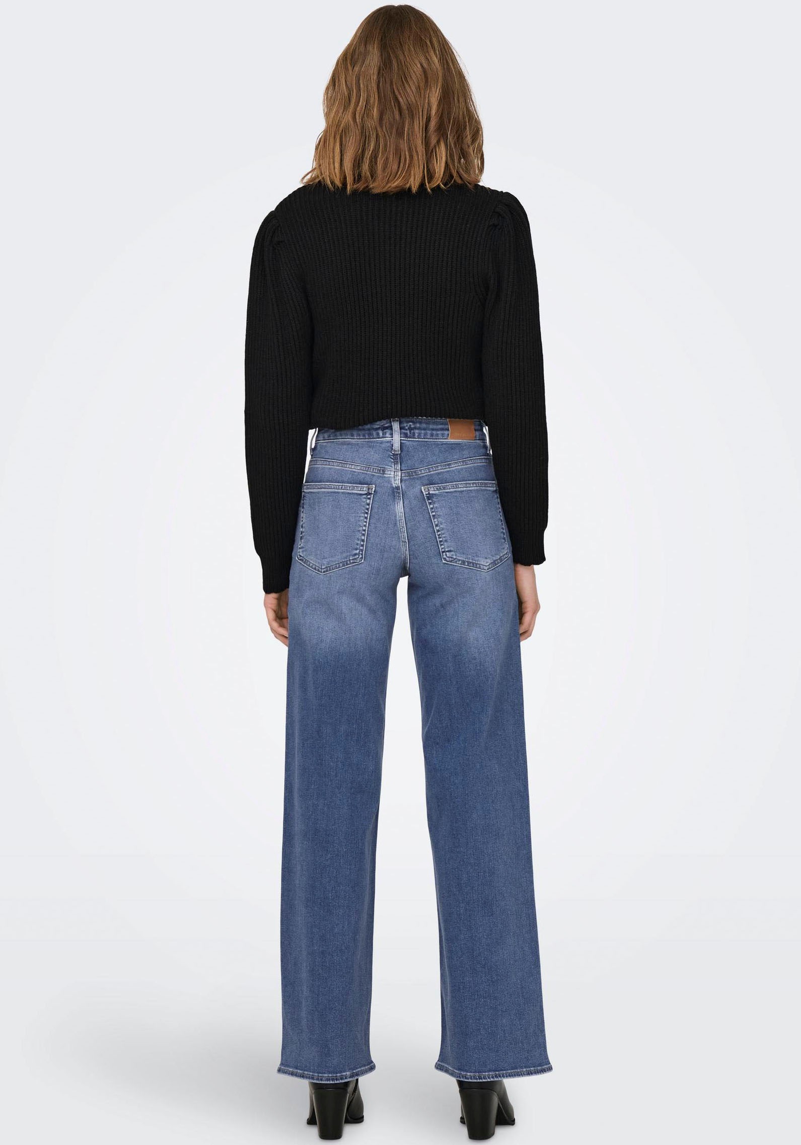 ONLY Schlagjeans ONLMADISON BLUSH HW WIDE günstig online kaufen