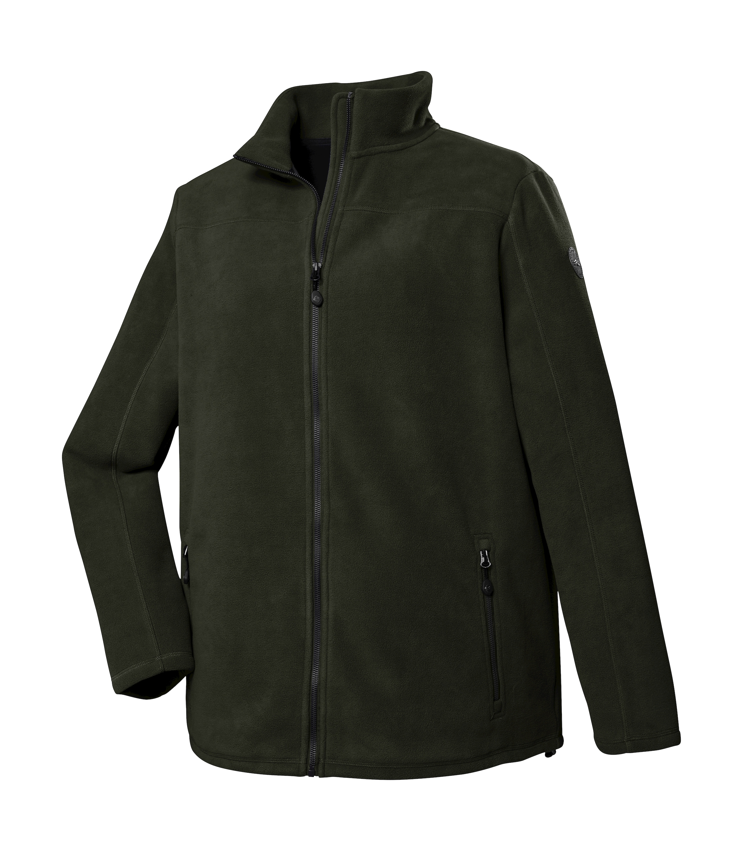 STOY Fleecejacke »STW 12 MN FLC JCKT«, Fleecejacke: Stretch, Kinnschutz, Zipper-Taschen