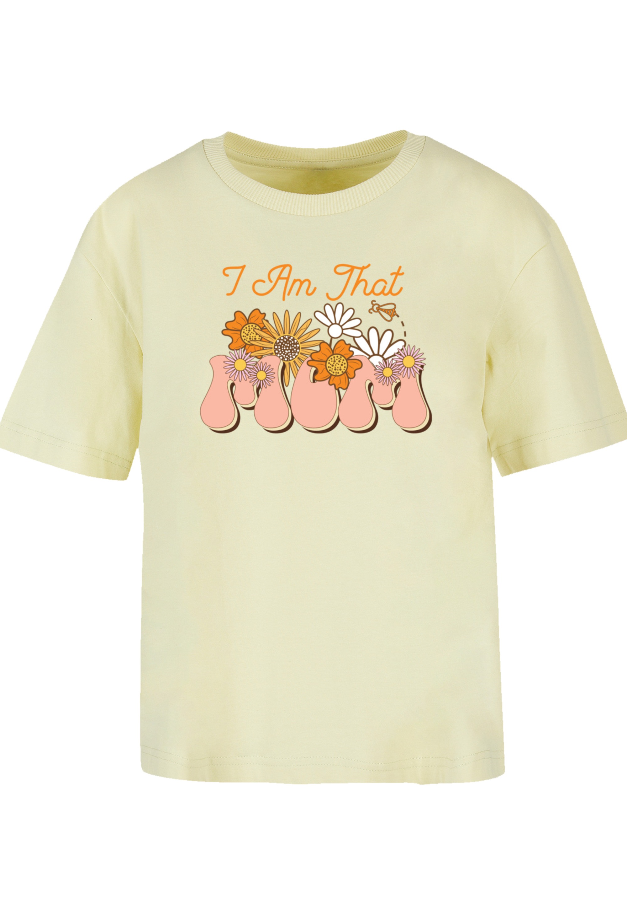 F4NT4STIC T-Shirt »Muttertag Blumen Mama«, Premium Qualität