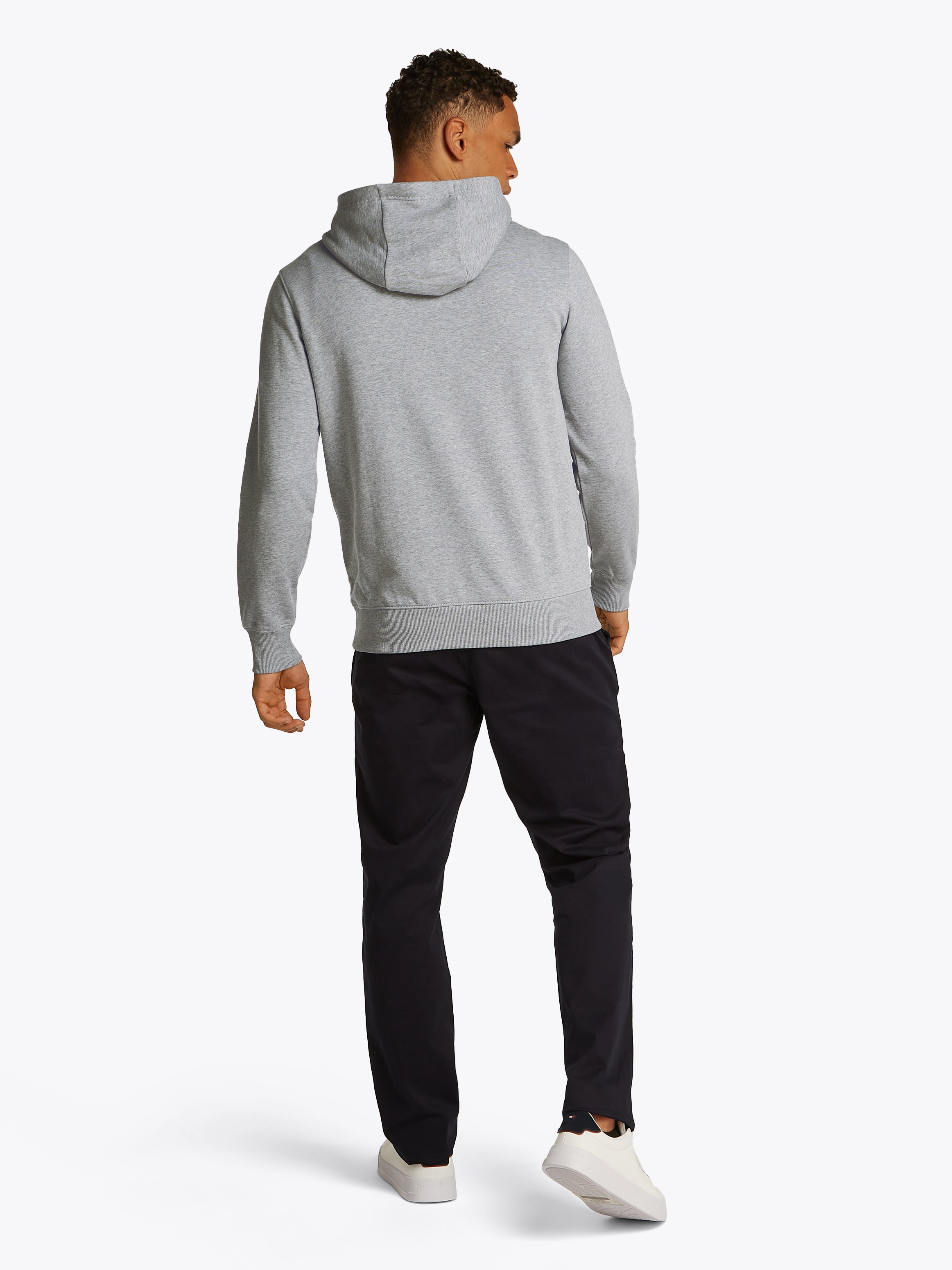 Tommy Hilfiger Hoodie »HILFIGER CENTER STACK HOODY«, mit großem mehrfarbigen Print