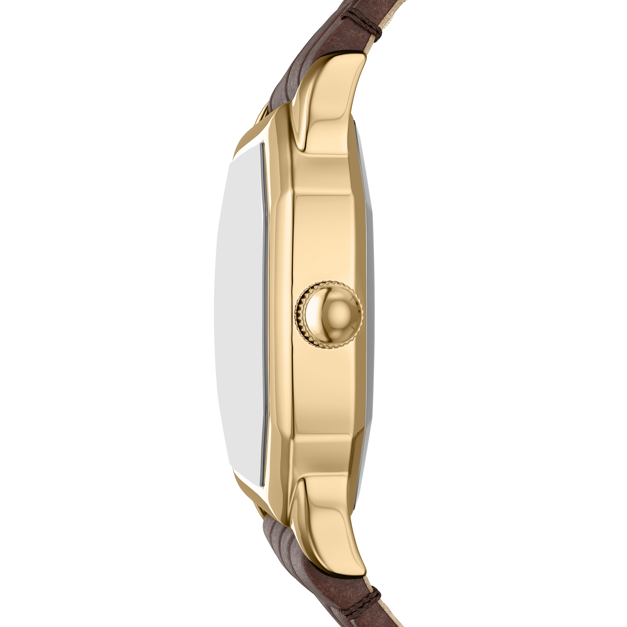Fossil Quarzuhr »HARLOW«, Armbanduhr, Damenuhr, Lederarmband, analog