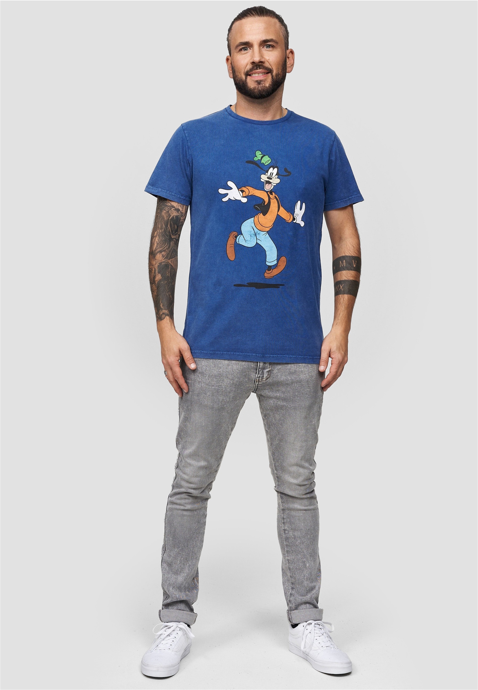 Recovered T-Shirt »Disney Excited Goofy« im lockeren Schnitt