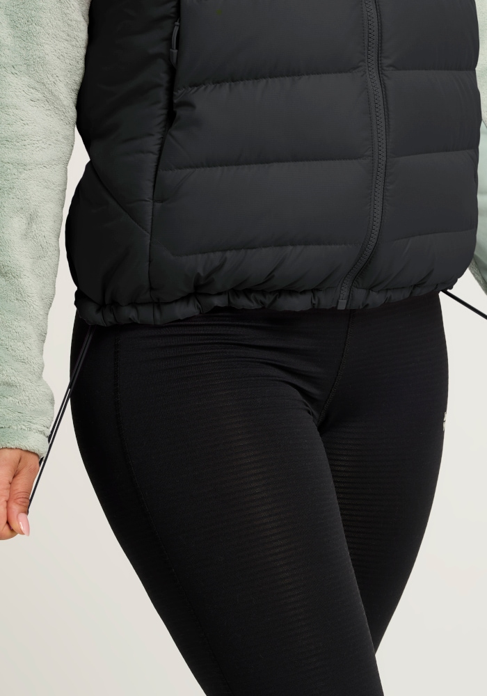 Jack Wolfskin Daunenweste »WILD PASS DOWN VEST W RDS« Daunenweste, warm, wind- und wasserabweisend