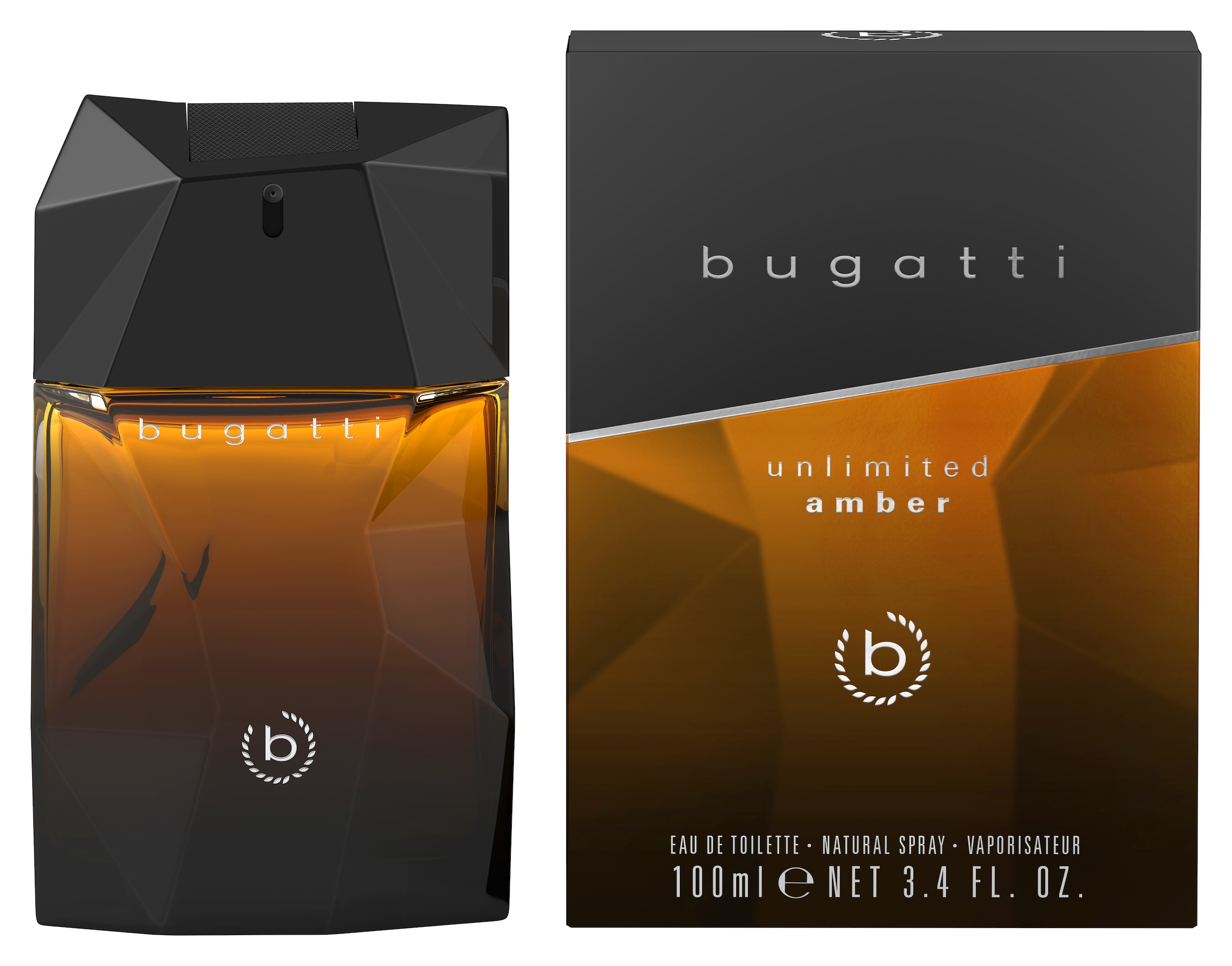bugatti Eau de Toilette »bugatti unlimited amber for him EdT 100ml«