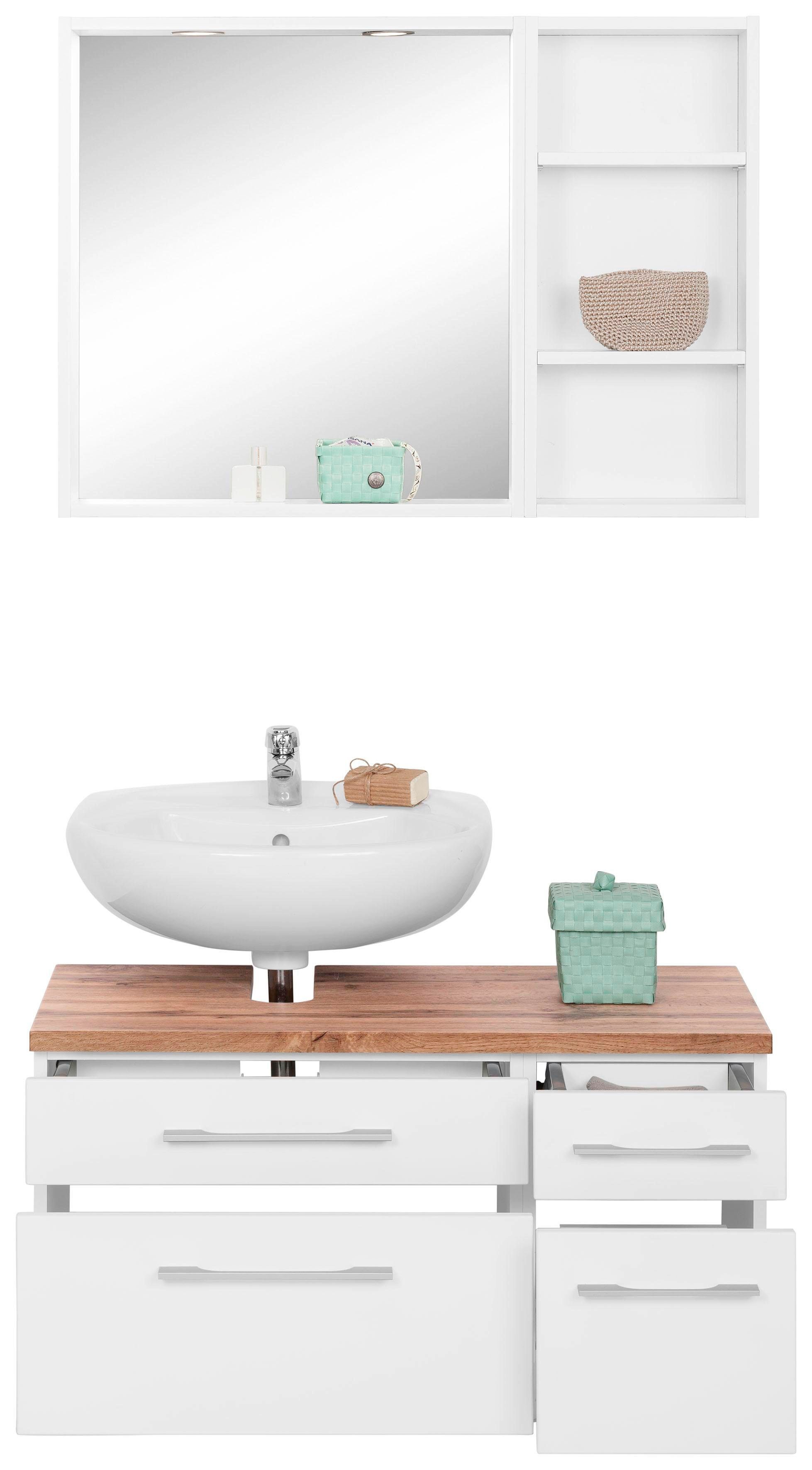 Thumbnail - welltime Badmöbel-Set "Davos" 3 Stk. tlg.