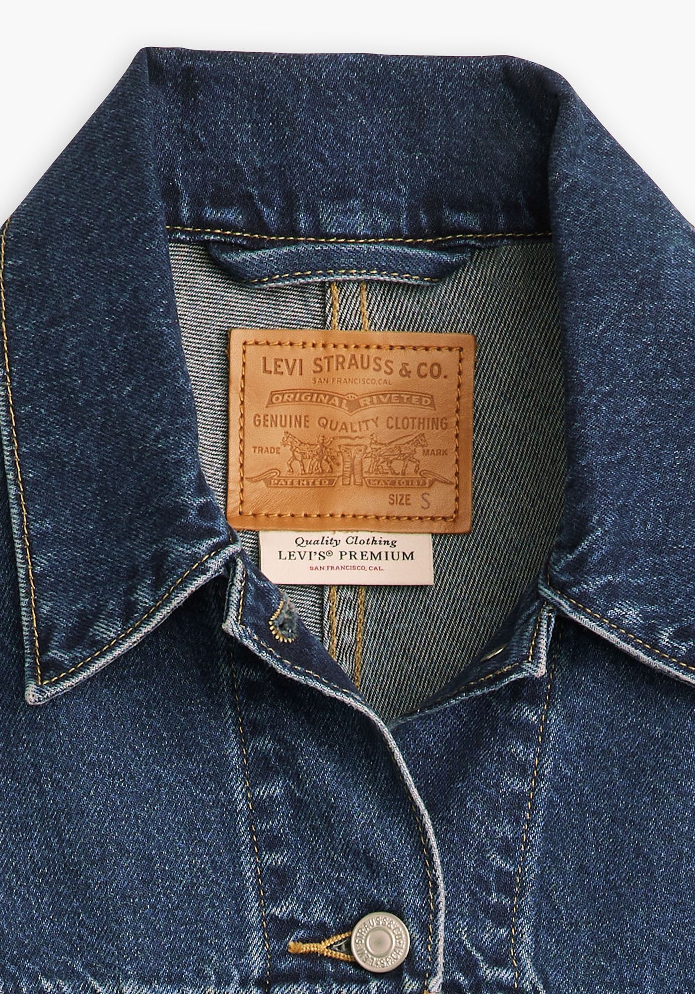 Levi's® Jeansjacke »BELTED DOLMAN TRUCKER«, ohne Kapuze, mit Gürtel