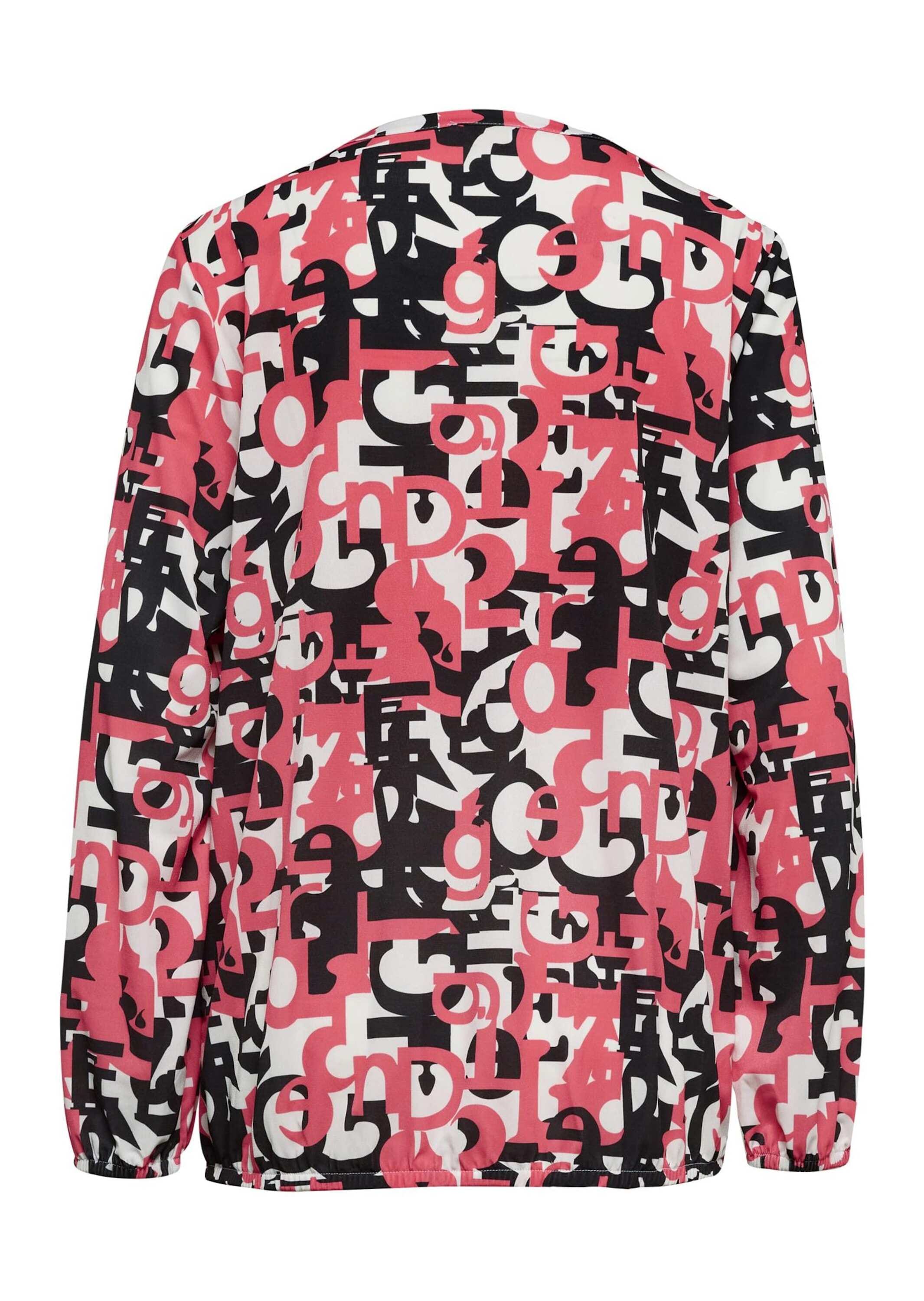 GOLDNER Druckbluse »Jerseybluse Weiche Jerseybluse mit wundervollem Druck«