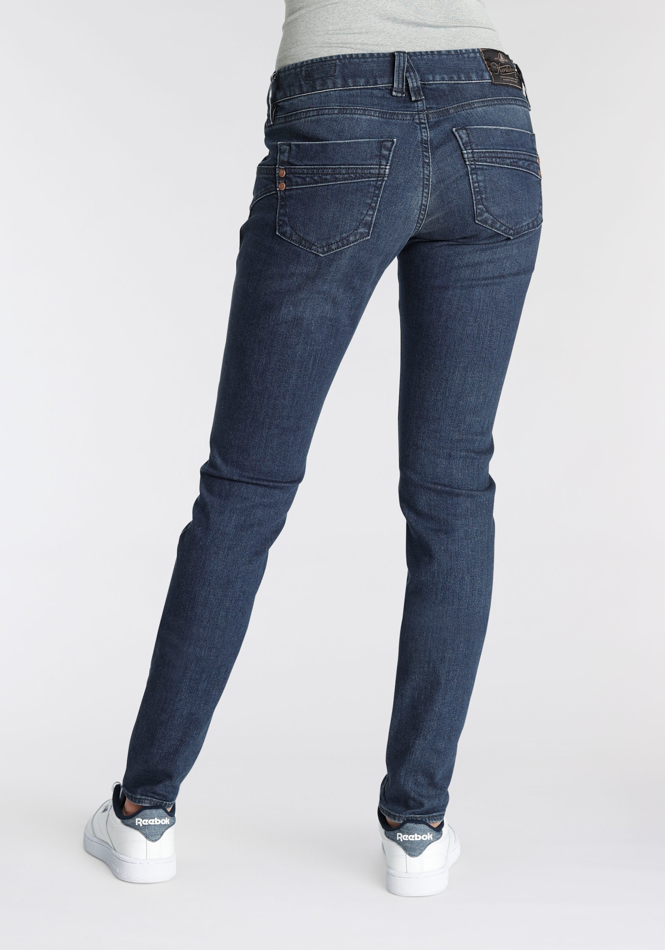 Herrlicher, Piper Slim Organic Denim Cashmere Jeans in cotone biologico, Beamed, 25 W/32 L