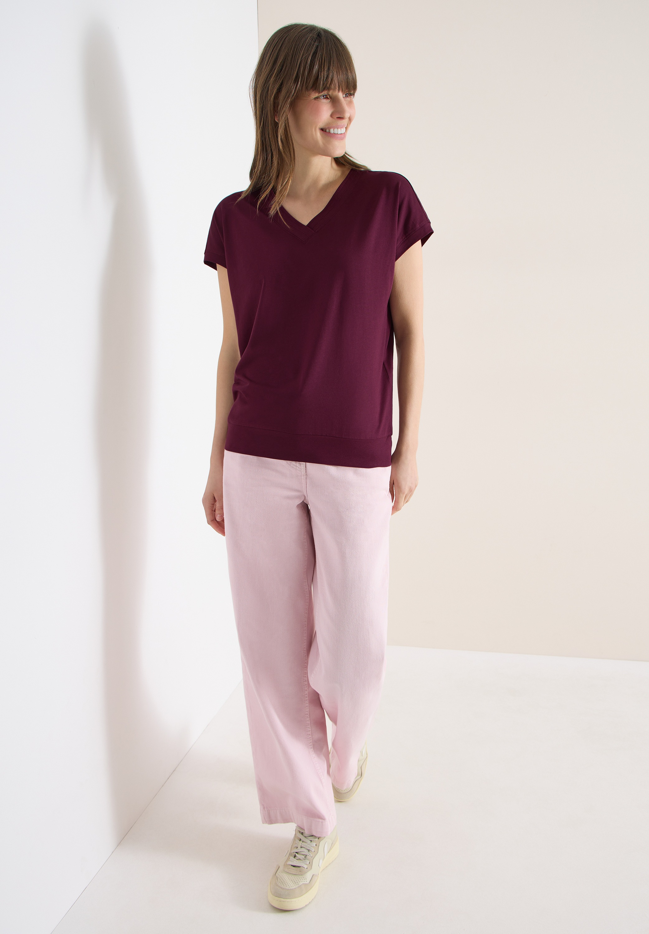 Thumbnail - Cecil V-Shirt Jersey