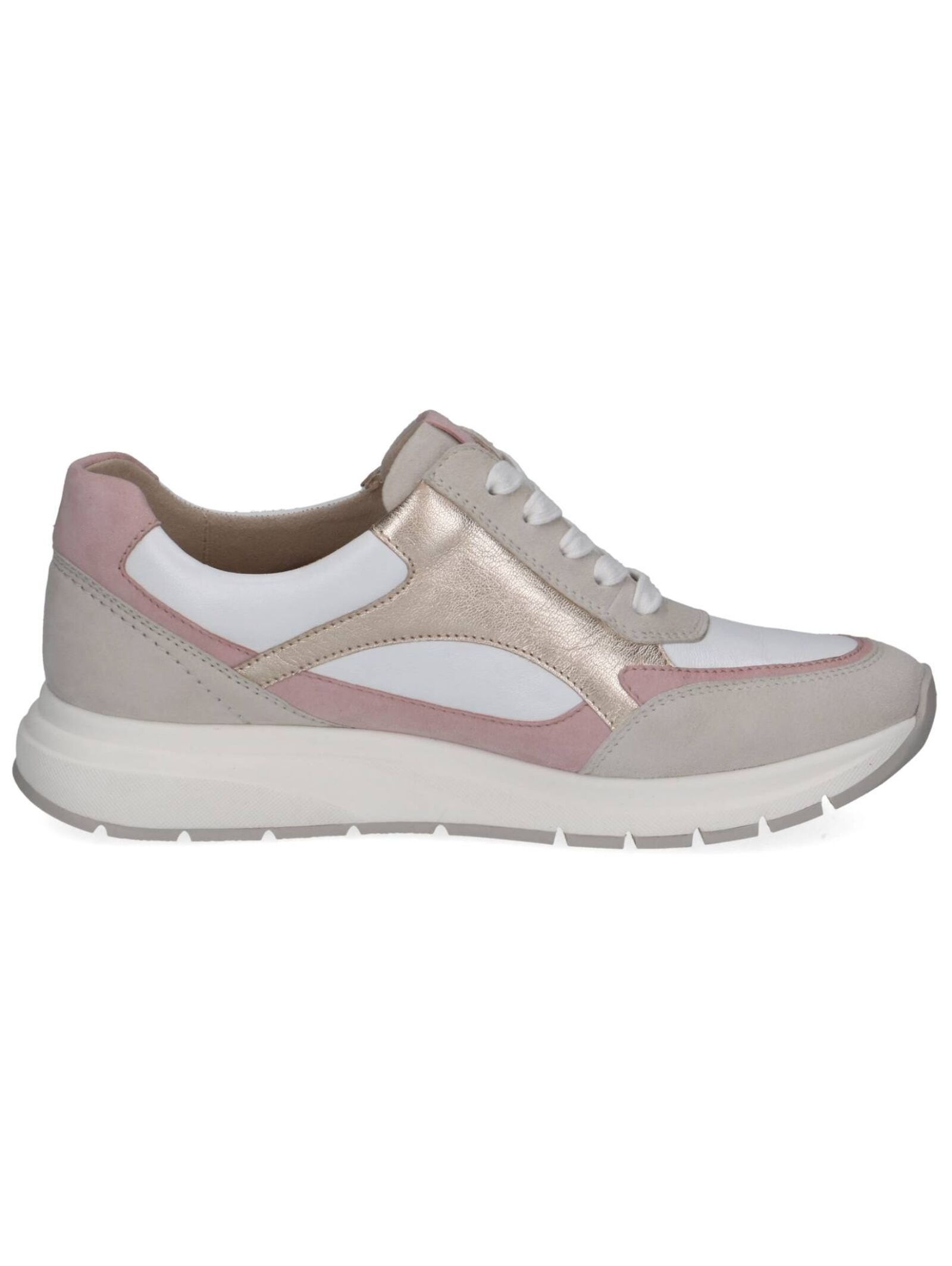 Caprice Sneaker Leather Women White/Pink 37 3