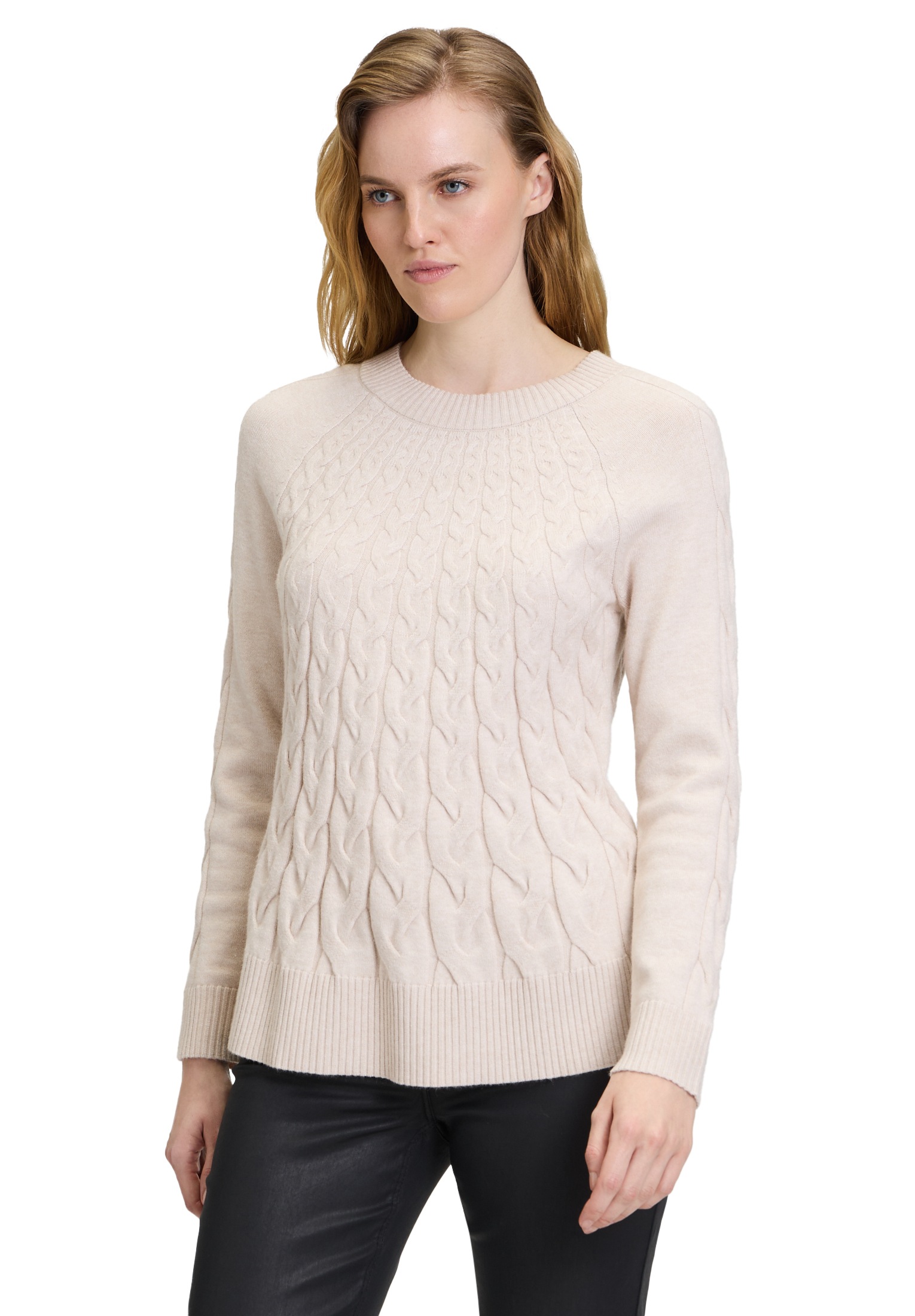 Betty Barclay Strickpullover "Damen Strickpullover langarm" 1 Stk. tlg. Mat günstig online kaufen