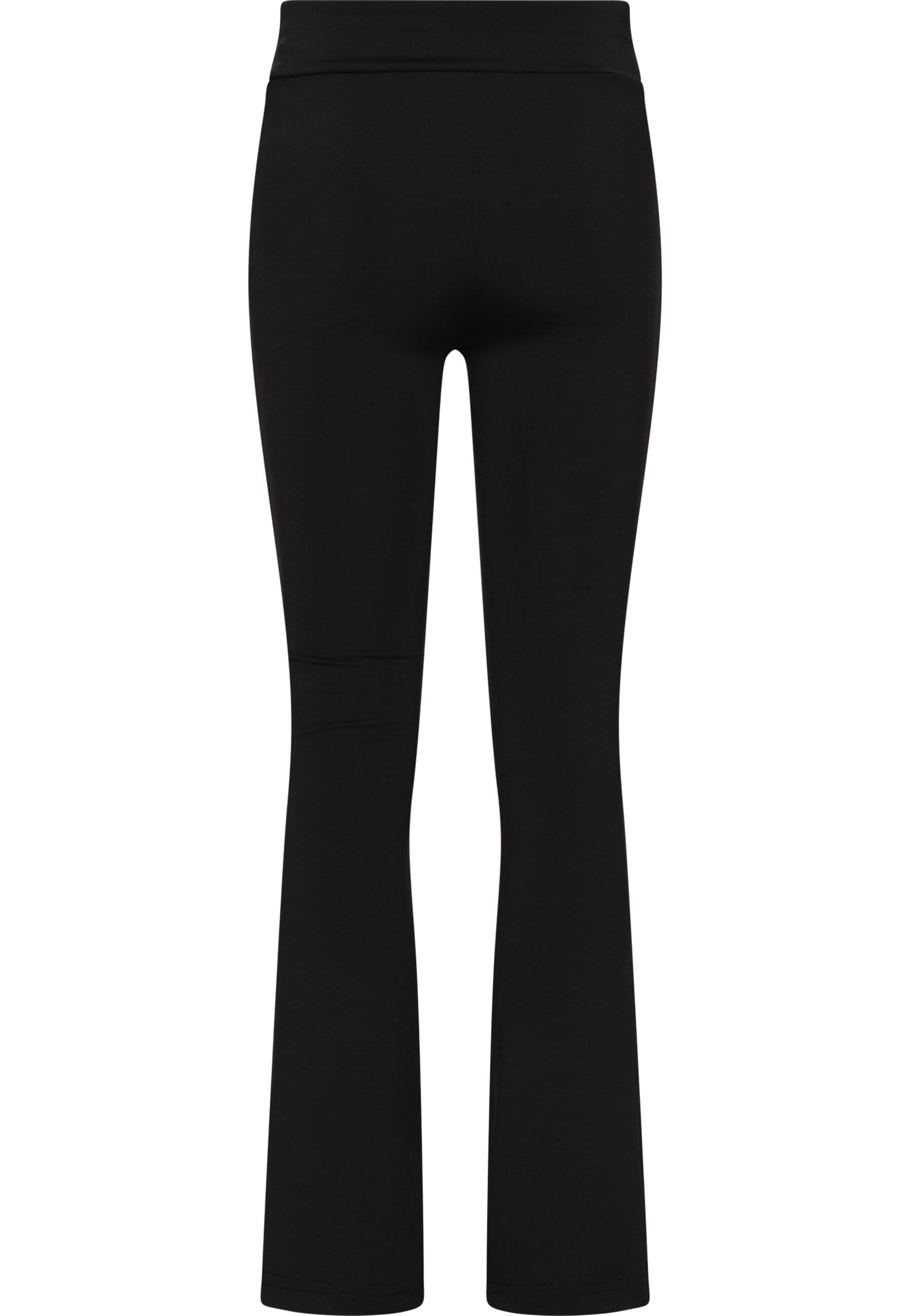 URBAN CLASSICS Leggings »Urban Classics Damen Girls Recycled High Waist Flared Leggings«, (1 tlg.)