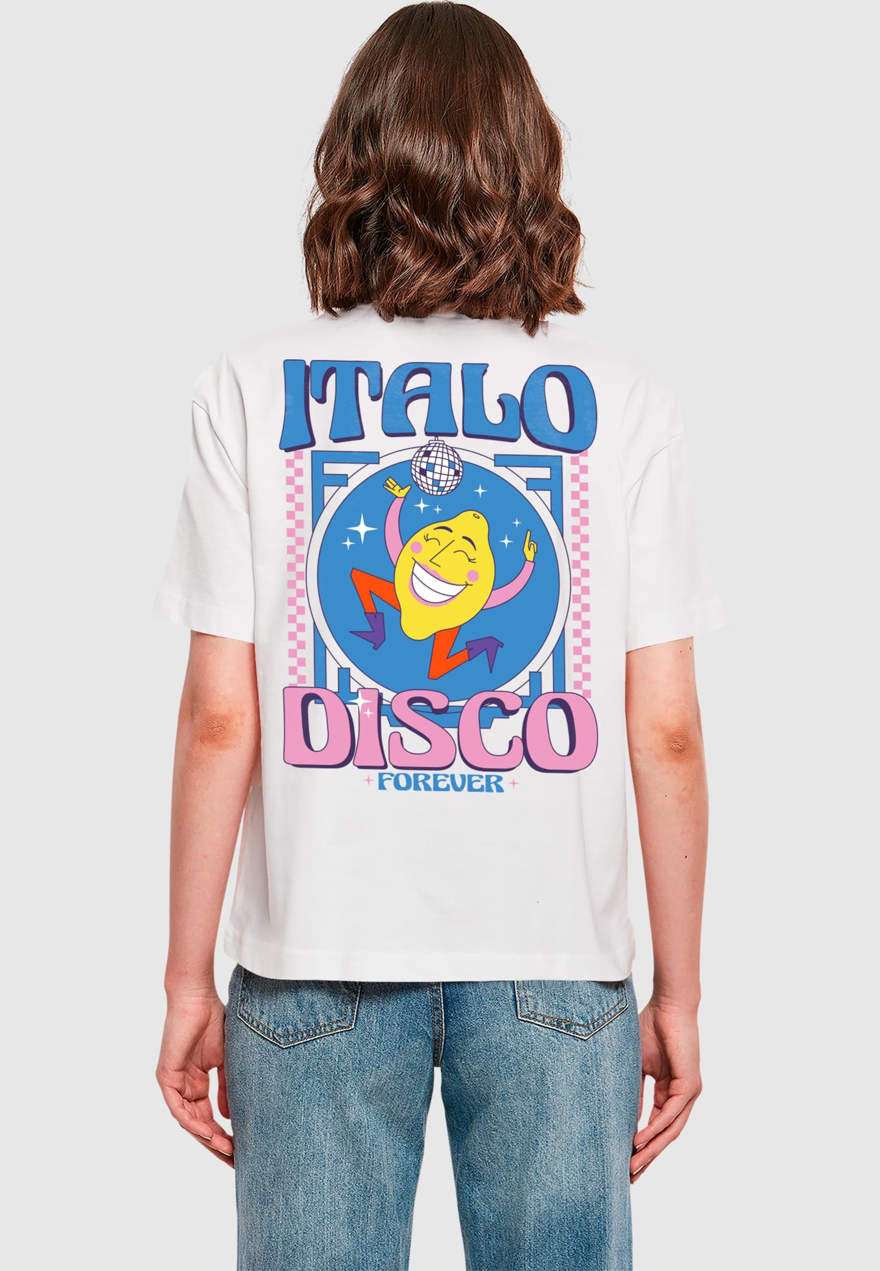 Miss Tee T-Shirt »Miss Tee Italo Disco Tee«, (1 tlg.)