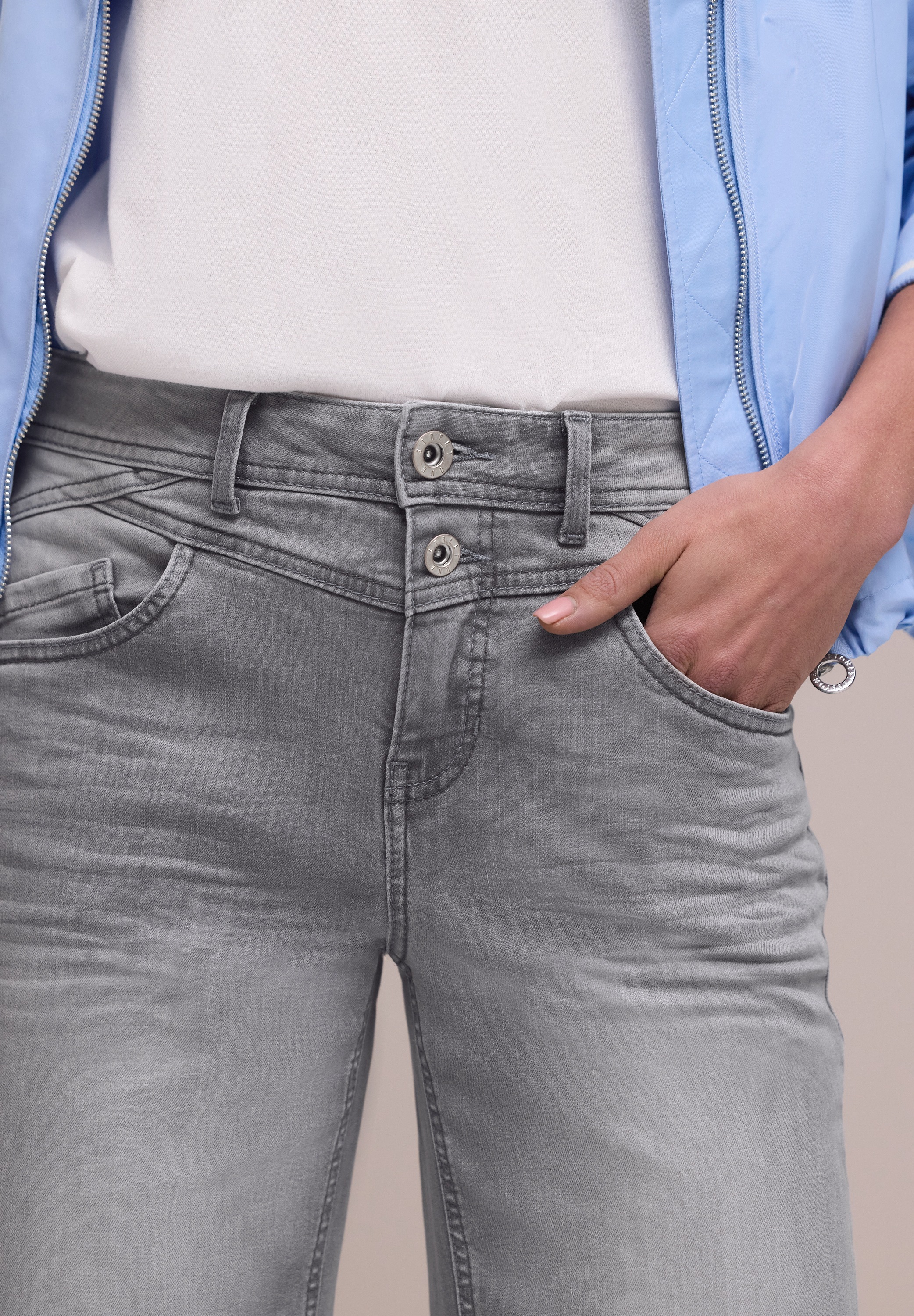 Thumbnail - STREET ONE High-waist-Jeans "Style Emee" im Five-Pocket Style