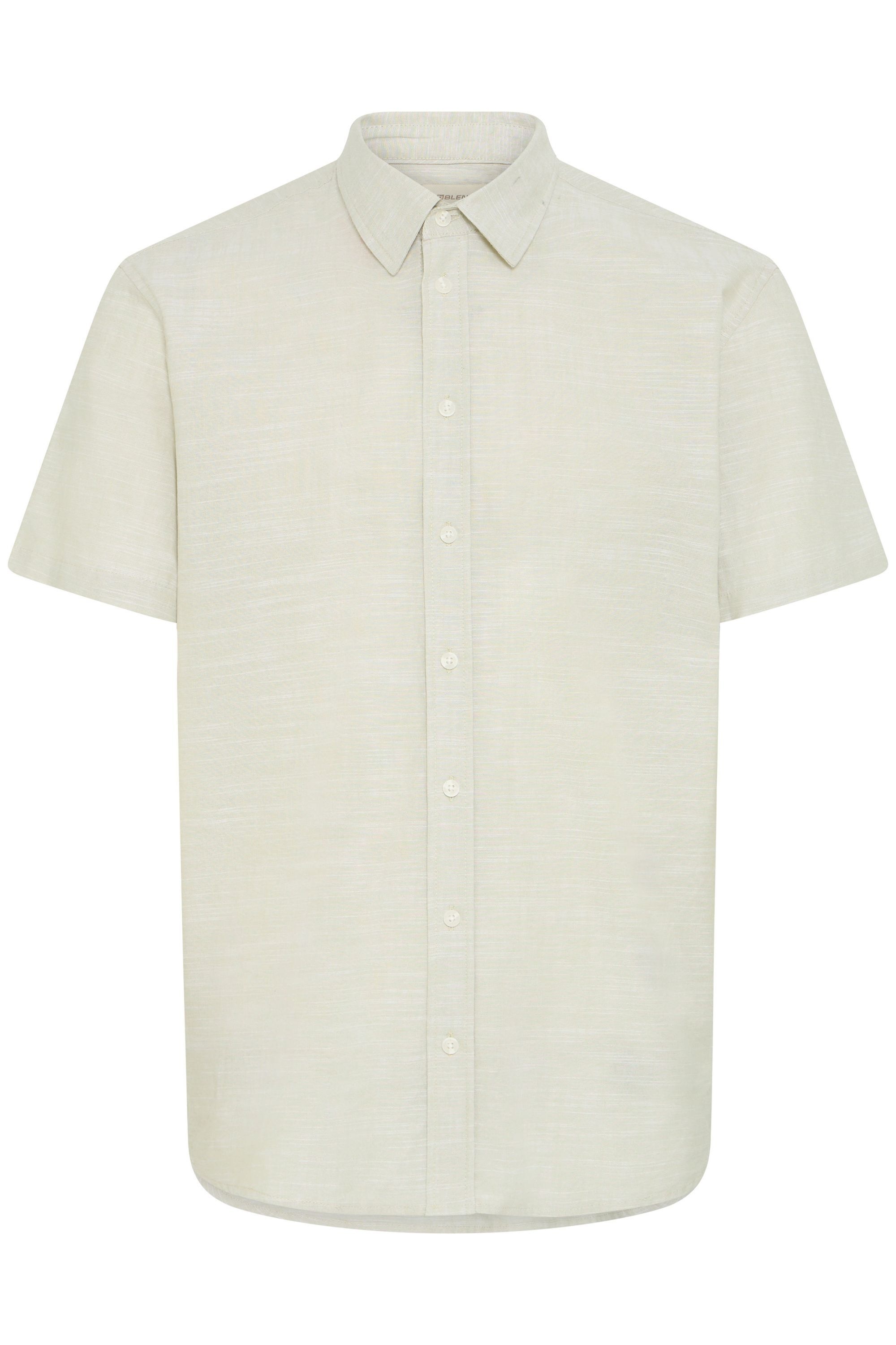 Blend Kurzarmhemd "BHDaris" Meliertes Kurzarm-Hemd mit Kentkragen günstig online kaufen