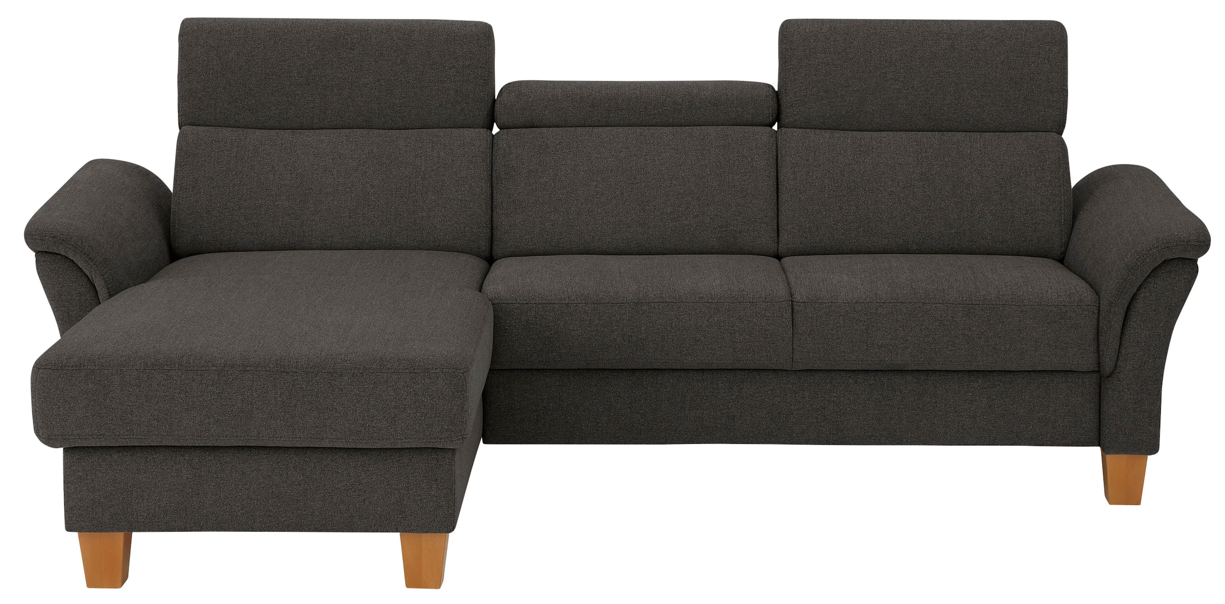 OTTO home Ecksofa "Conville L-Form" Federkern, wahlweise mit Schlaffunktion und Bettkasten bzw. Stauraum