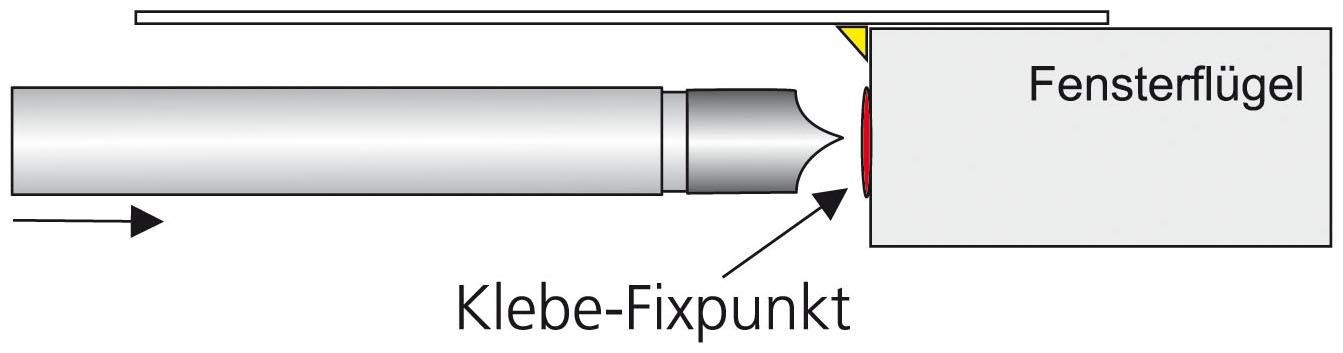 Liedeco Scheibenstange "Pinn" Ø 10 mm 1 läufig-läufig ausziehbar günstig online kaufen