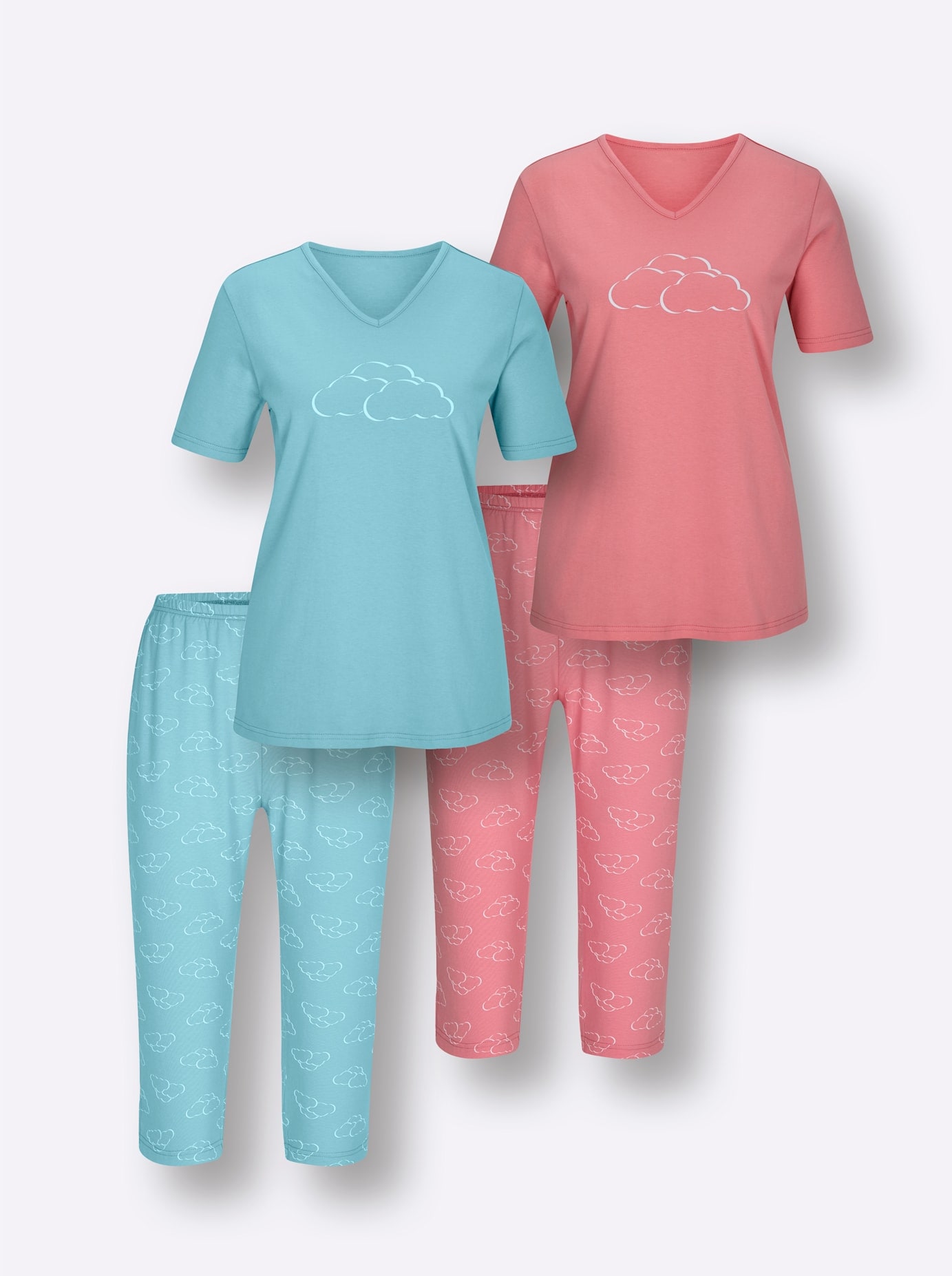 wäschepur Capri-Pyjama