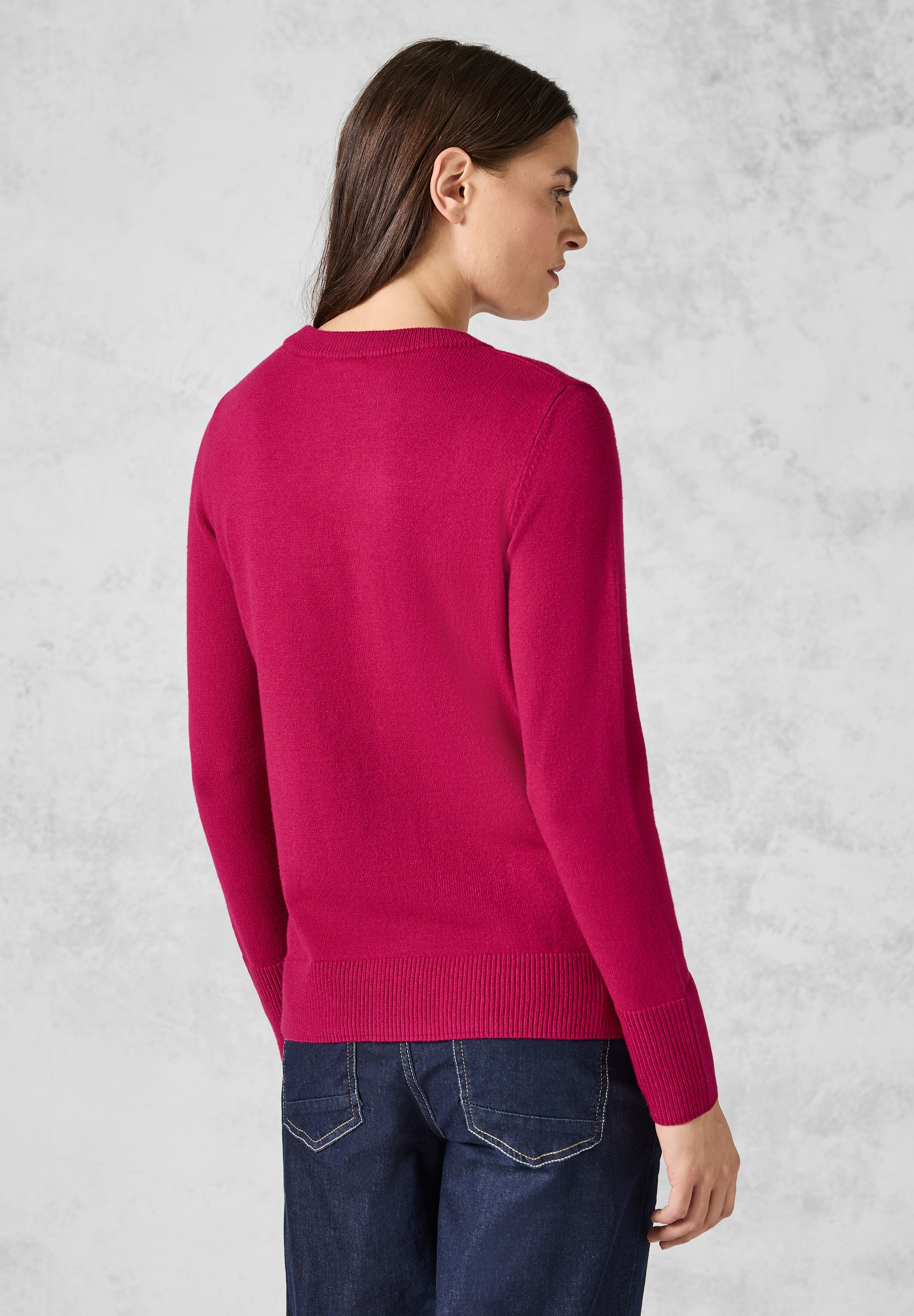 Cecil Strickpullover, aus softem Materialmix