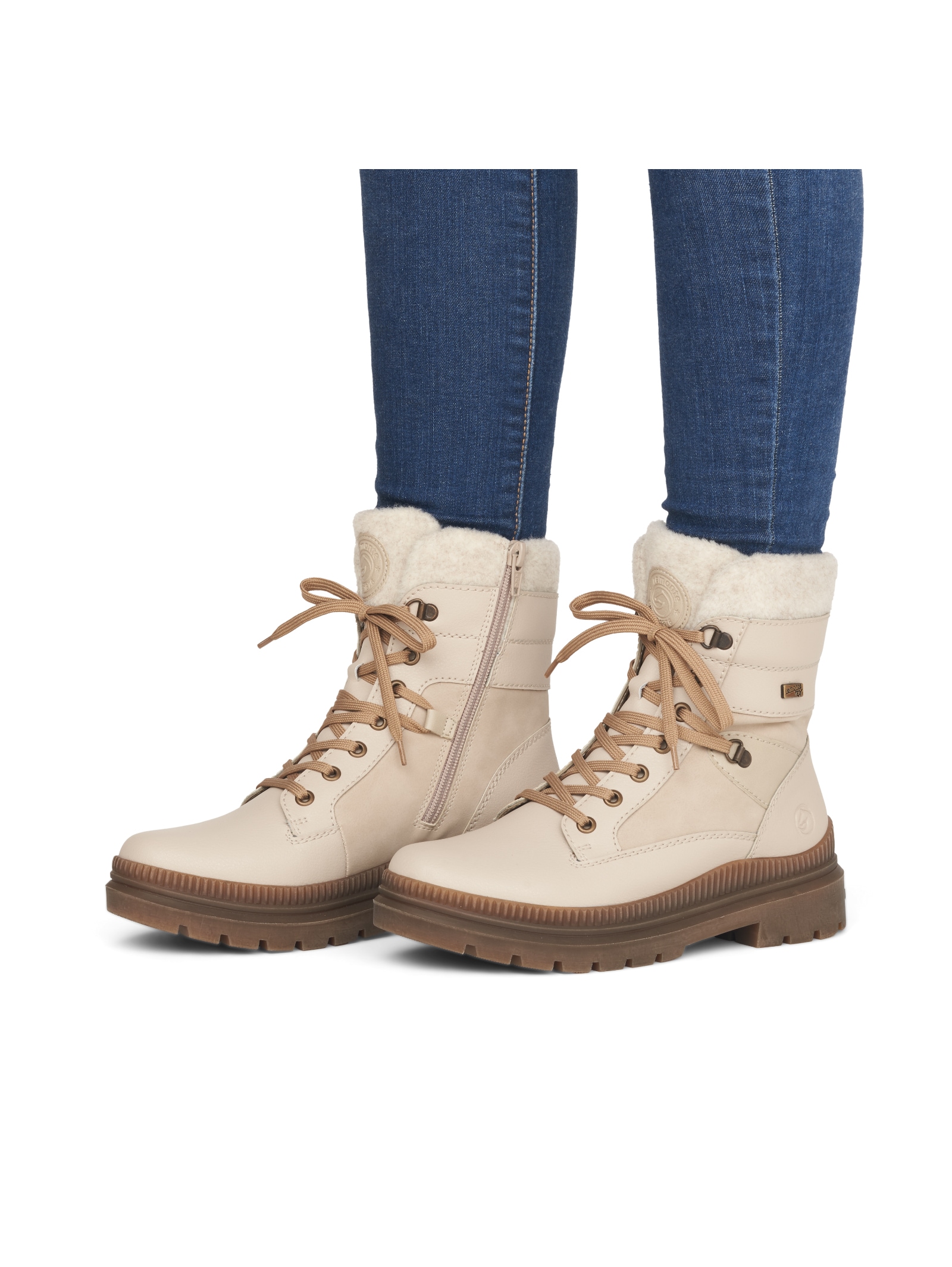 Remonte Schnürstiefelette »Remonte Stiefelette Glattleder«