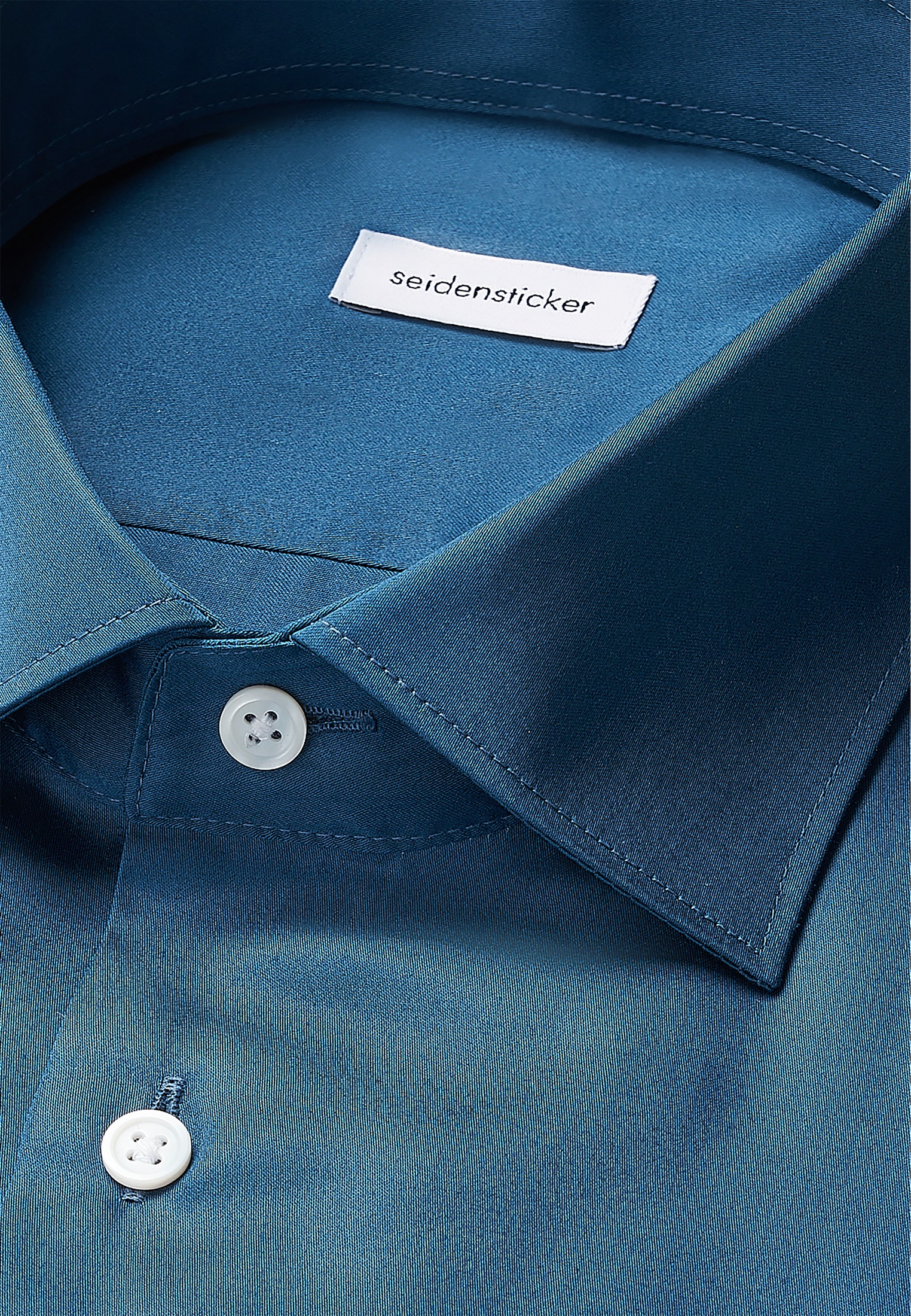 seidensticker Businesshemd »Schwarze Rose«, Slim Kentkragen Uni
