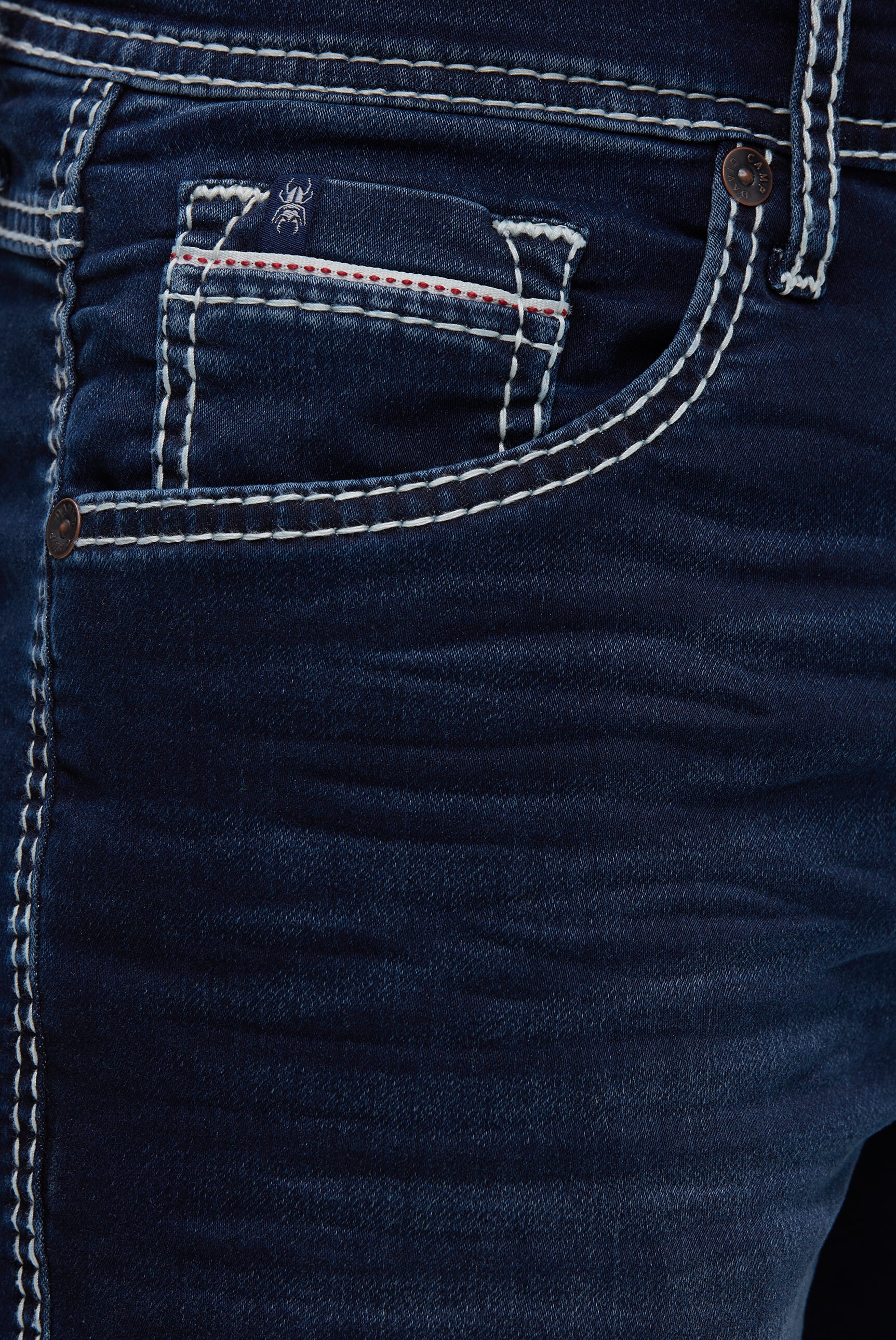 CAMP DAVID Regular-fit-Jeans, mit normaler Leibhöhe