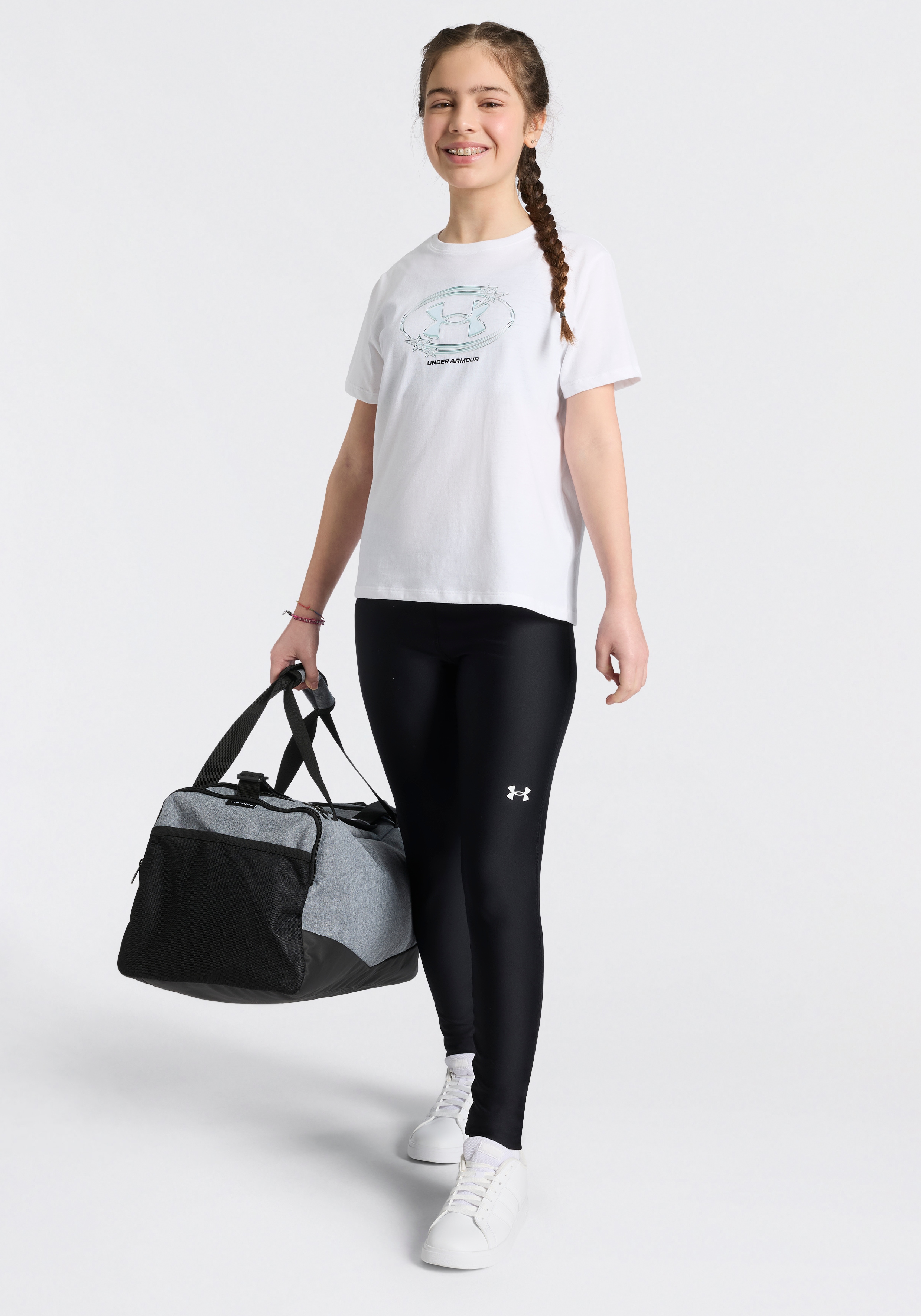 Under Armour Funktionstights "HEATGEAR LEGGING für Kinder" für Kinder, mit Elasthan, leichtes Material