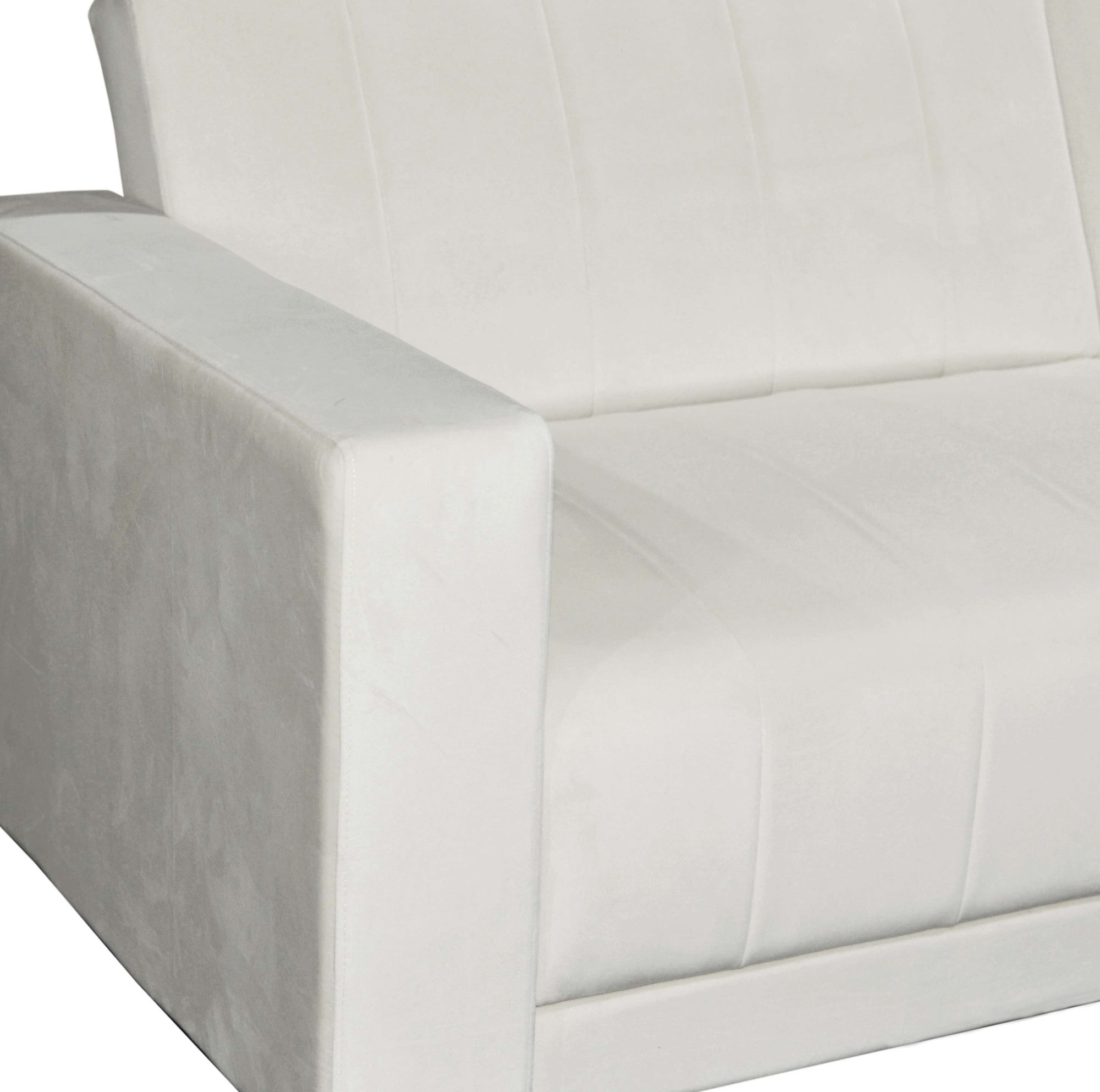 Dorel Home 3-Sitzer »Allie II Schlafsofa 225 cm«, Bett-Funktion (108/190cm), Rückenlehne 2-teilig, mit Steppung