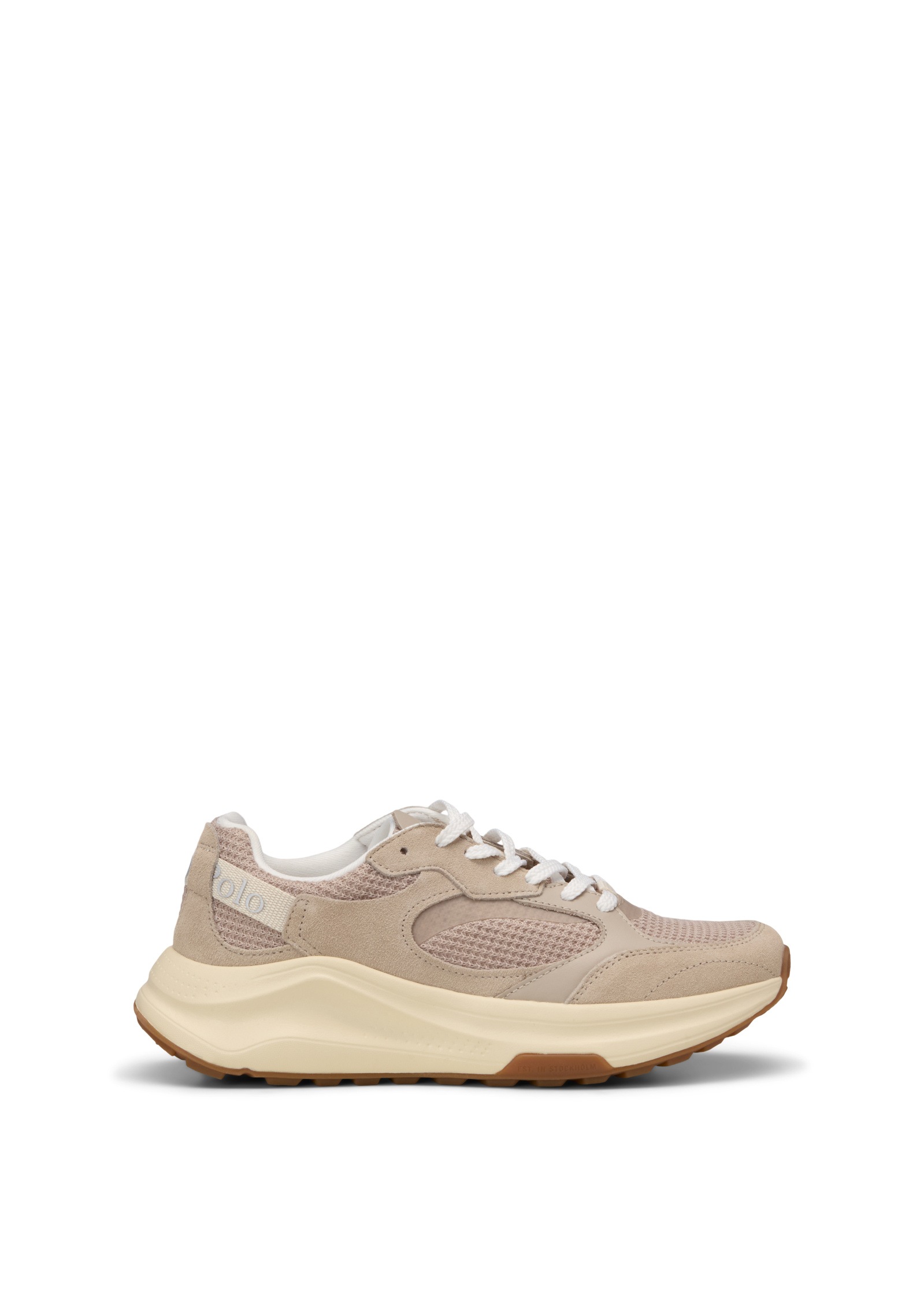 Marc O'Polo Sneaker »aus Rindleder mit Mesh-Einsatz«