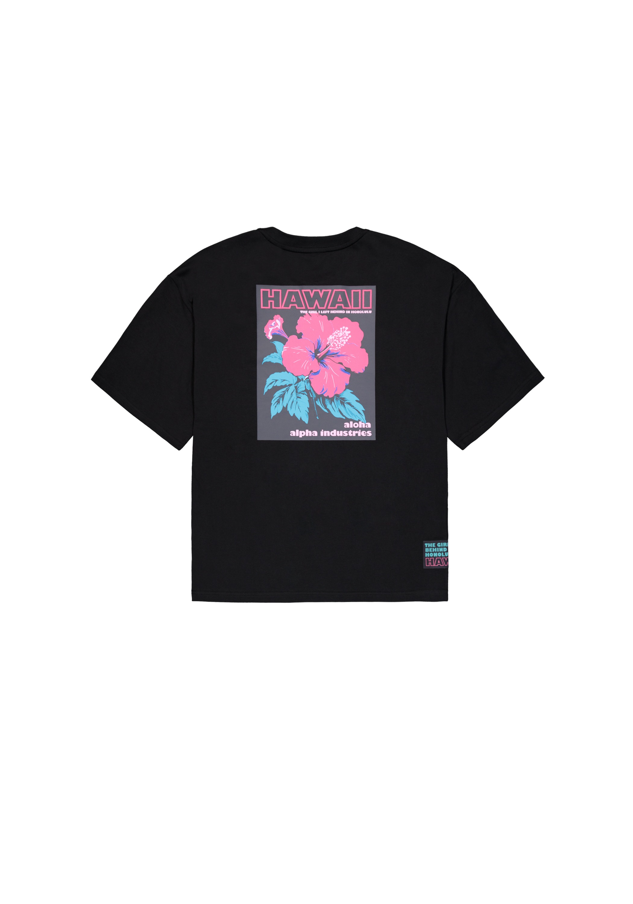 Alpha Industries T-Shirt "Aloha Flower Backprint T-Shirt" günstig online kaufen