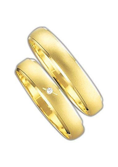 Firetti Trauring »Schmuck Geschenk Gold 375 Hochzeit Ehering Trauring "LIEBE"«, Made in Germany, wahlweise mit oder ohne Brillant