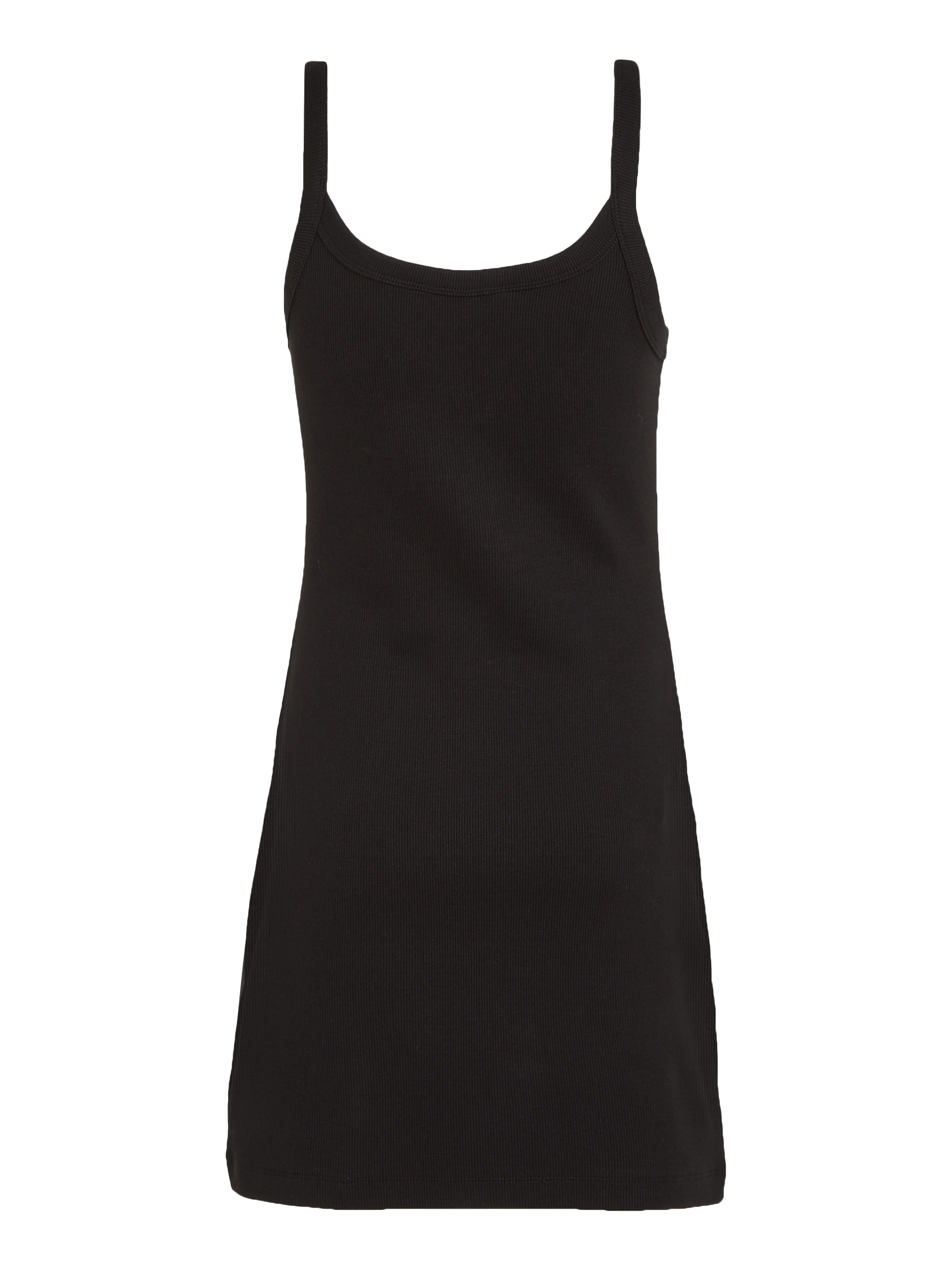 Calvin Klein Jeans Trägerkleid »WOVEN LABEL RIB TANK DRESS«, mit Logopatch