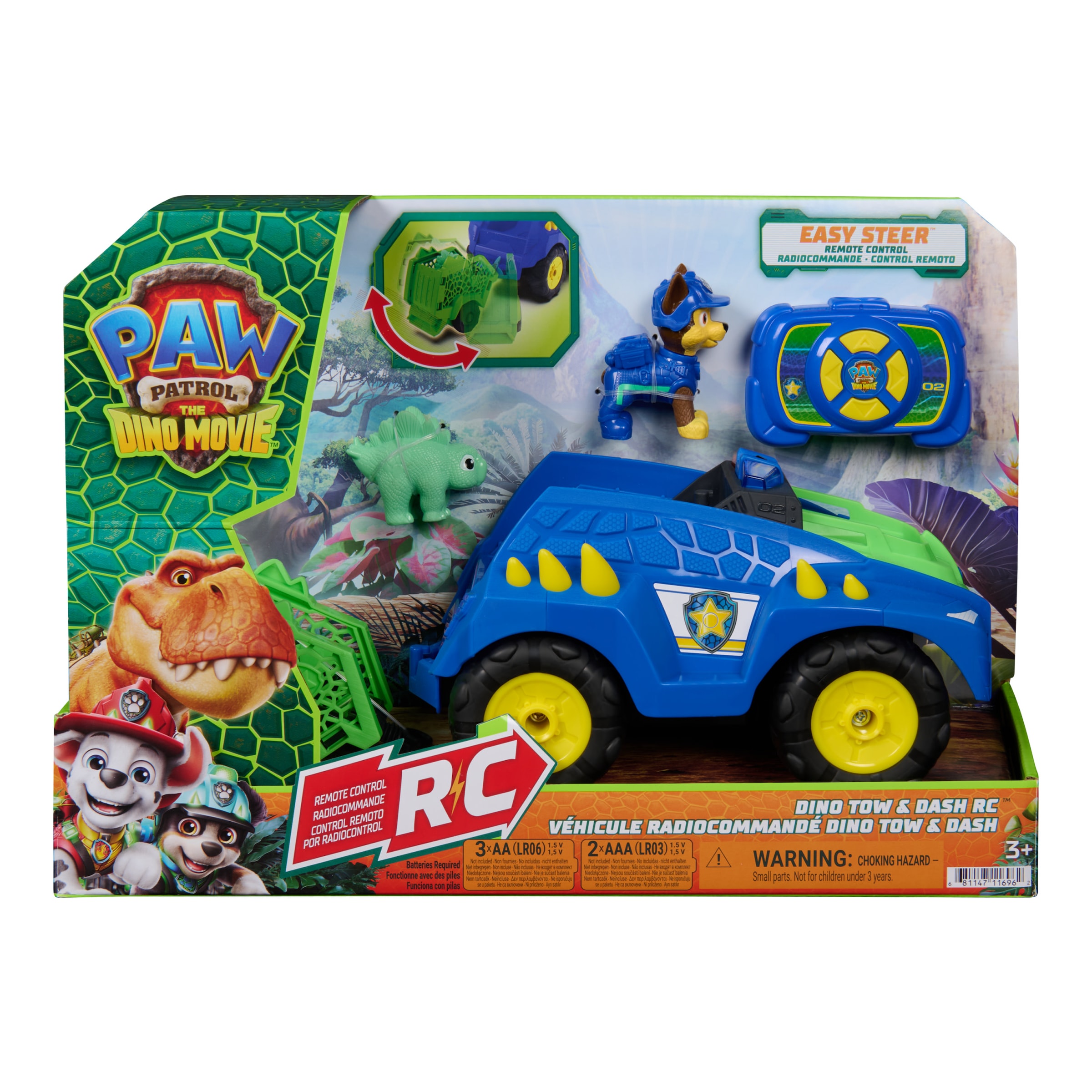 Spin Master RC-Auto »PAW Patrol: Der Dino Film, Chase ferngesteuertes Dino Rettungsfahrzeug«