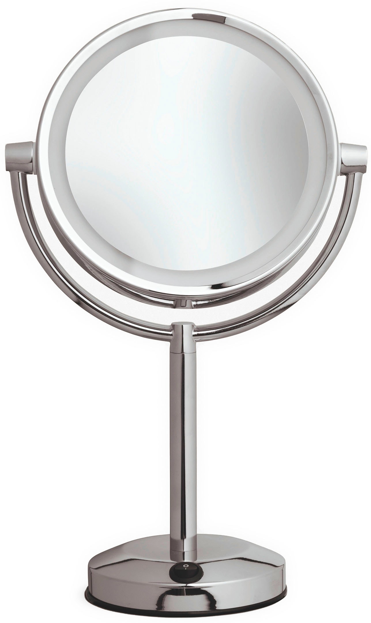Kosmetikspiegel, ØxH: 20x40 cm, 5-fache Vergrößerung